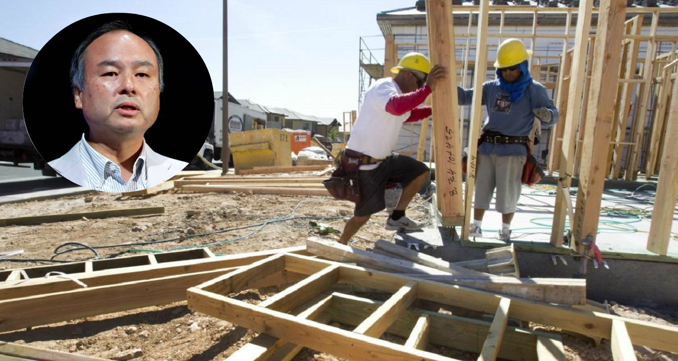 SoftBank CEO Masayoshi Son and his monster $100 billion Vision Fund are betting on a startup that is trying to shake up the construction industry. Photo: Reuters SoftBank CEO Masayoshi Son and his monster $100 billion Vision Fund are betting on a startup that is trying to shake up the construction industry. Photo: Reuters