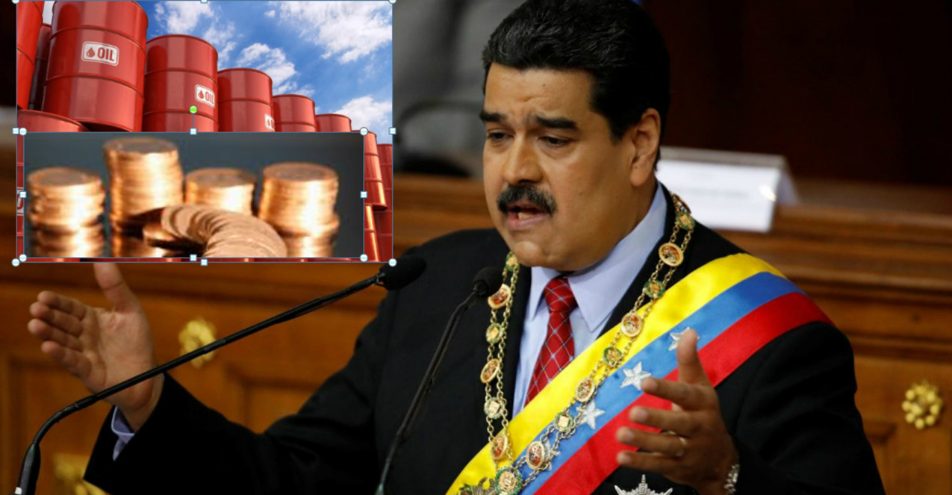 Venezuelan leader Nicolas Maduro announced this week that his government will soon issue 100 million units of new oil-backed cryptocurrency. Photo: Reuters Venezuelan leader Nicolas Maduro announced this week that his government will soon issue 100 million units of new oil-backed cryptocurrency. Photo: Reuters