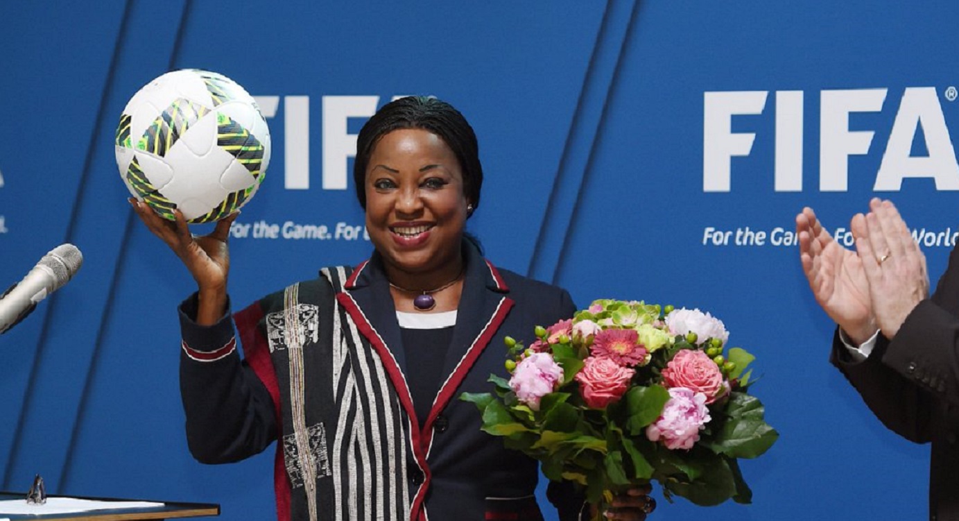 Senegal’s Fatma Samoura became the football world governing body’s secretary general in 2016, the first time a female had held such a position. Photo: FIFA Senegal’s Fatma Samoura became the football world governing body’s secretary general in 2016, the first time a female had held such a position. Photo: FIFA