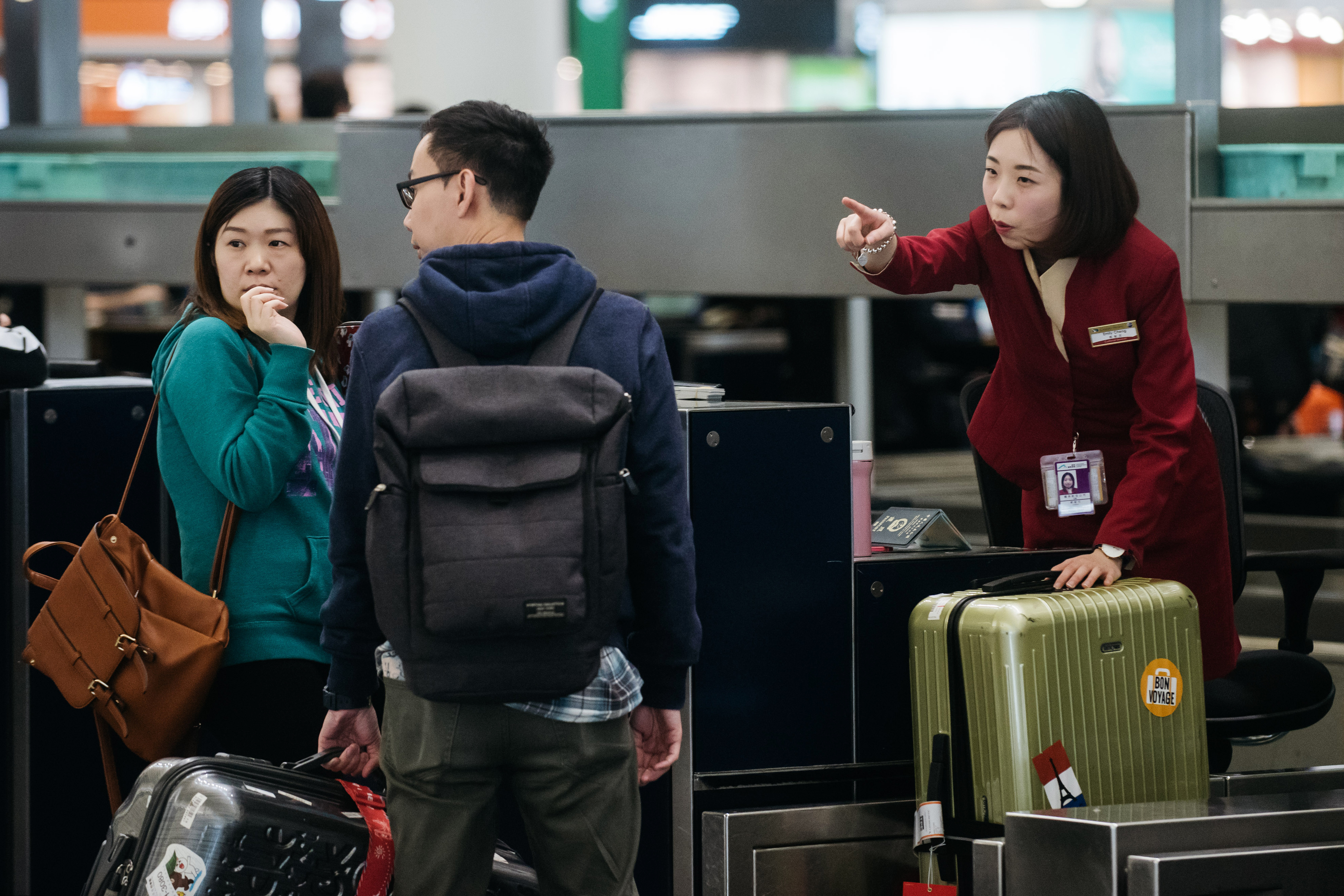 Hong Kong airport authorities have come under fire for tweaking a rule that required passengers to be present at the screening of all cabin baggage. Representational image: Bloomberg Hong Kong airport authorities have come under fire for tweaking a rule that required passengers to be present at the screening of all cabin baggage. Representational image: Bloomberg