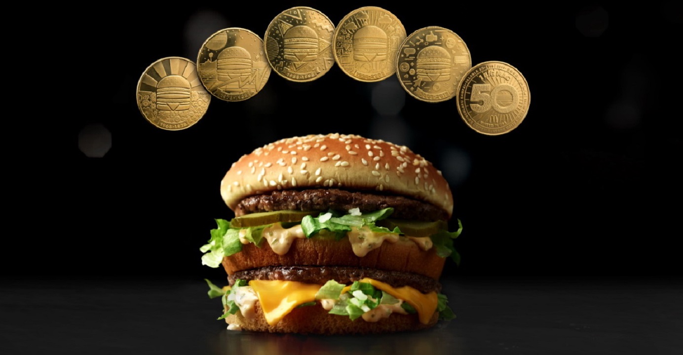 McDonald’s is distributing more than 6.2 million MacCoins in participating McDonald's restaurants worldwide starting Thursday. Photo: Internet McDonald’s is distributing more than 6.2 million MacCoins in participating McDonald's restaurants worldwide starting Thursday. Photo: Internet
