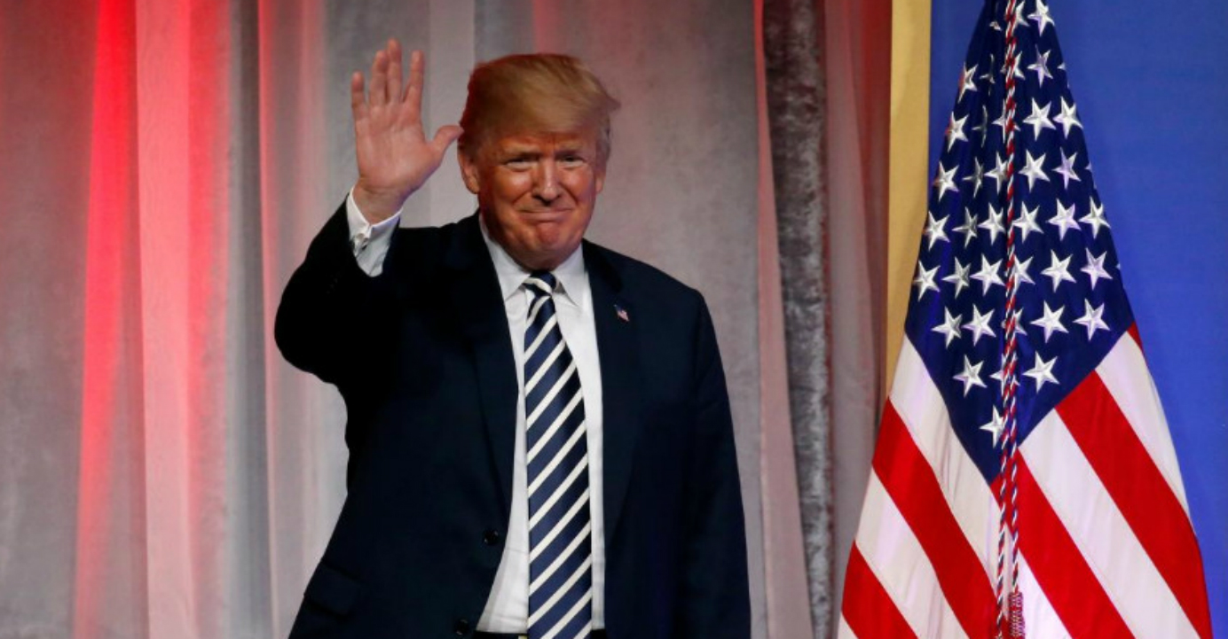 One of the reasons Donald Trump is focusing so intently on trade is that it appears to be a winning political issue at home. Photo: Reuters One of the reasons Donald Trump is focusing so intently on trade is that it appears to be a winning political issue at home. Photo: Reuters