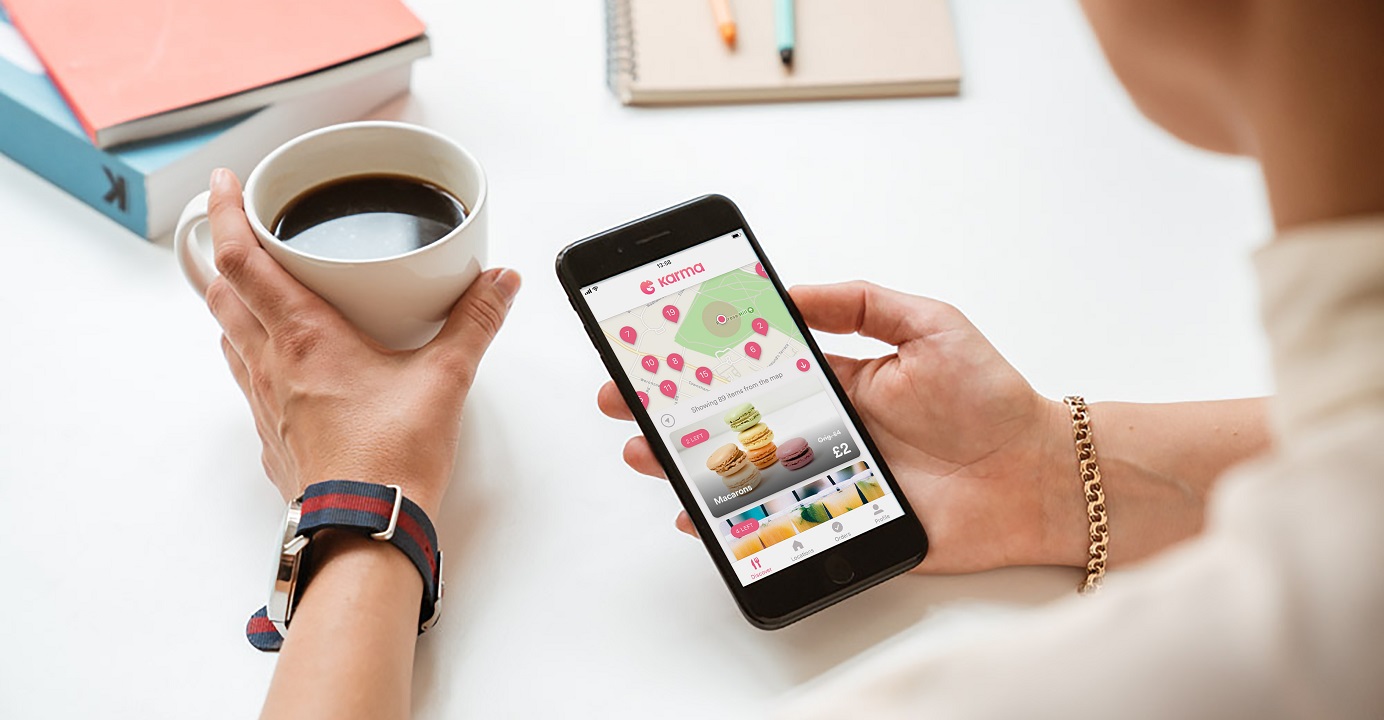 Swedish startup Karma allows restaurants, cafés, and grocery stores to sell their surplus food to consumers at reduced prices. Photo: Karma Swedish startup Karma allows restaurants, cafés, and grocery stores to sell their surplus food to consumers at reduced prices. Photo: Karma