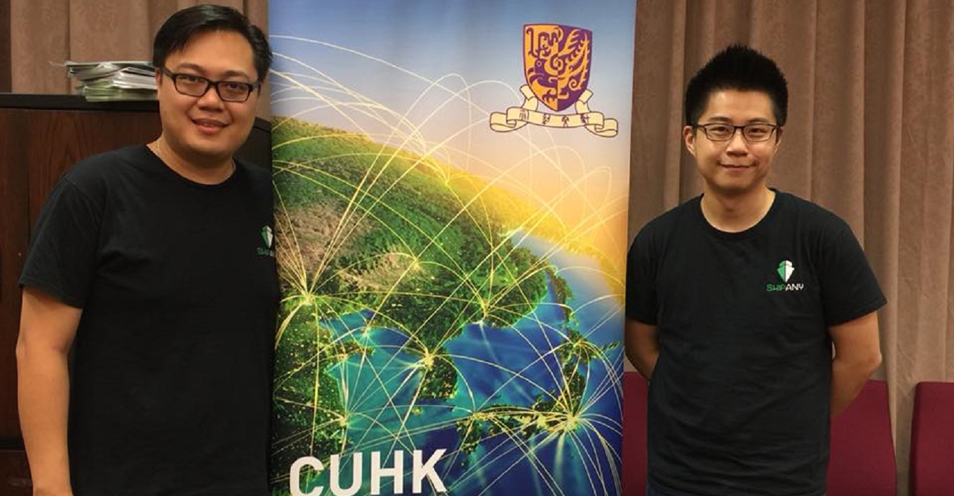 Appcider co-founders and directors Ryan Chan (left) and Taurus Cheung saw a huge demand for a smart logistics system in e-commerce nd trading activities and thus developed the smart logistics gateway called ShipAny. Photo: EJ Insight Appcider co-founders and directors Ryan Chan (left) and Taurus Cheung saw a huge demand for a smart logistics system in e-commerce nd trading activities and thus developed the smart logistics gateway called ShipAny. Photo: EJ Insight