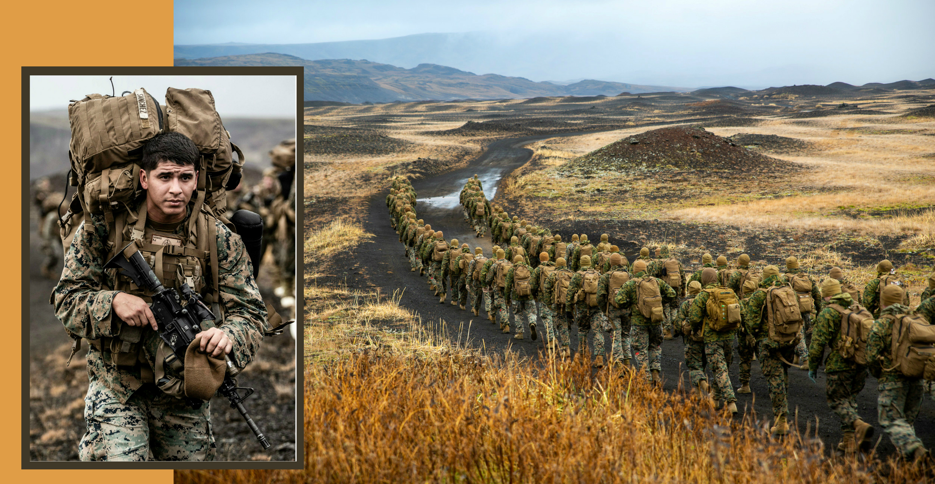 US Marines conduct cold weather training during NATO’s Exercise Trident Juncture 2018 in Iceland on Oct. 19. Photo: US Air Force via Reuters US Marines conduct cold weather training during NATO’s Exercise Trident Juncture 2018 in Iceland on Oct. 19. Photo: US Air Force via Reuters