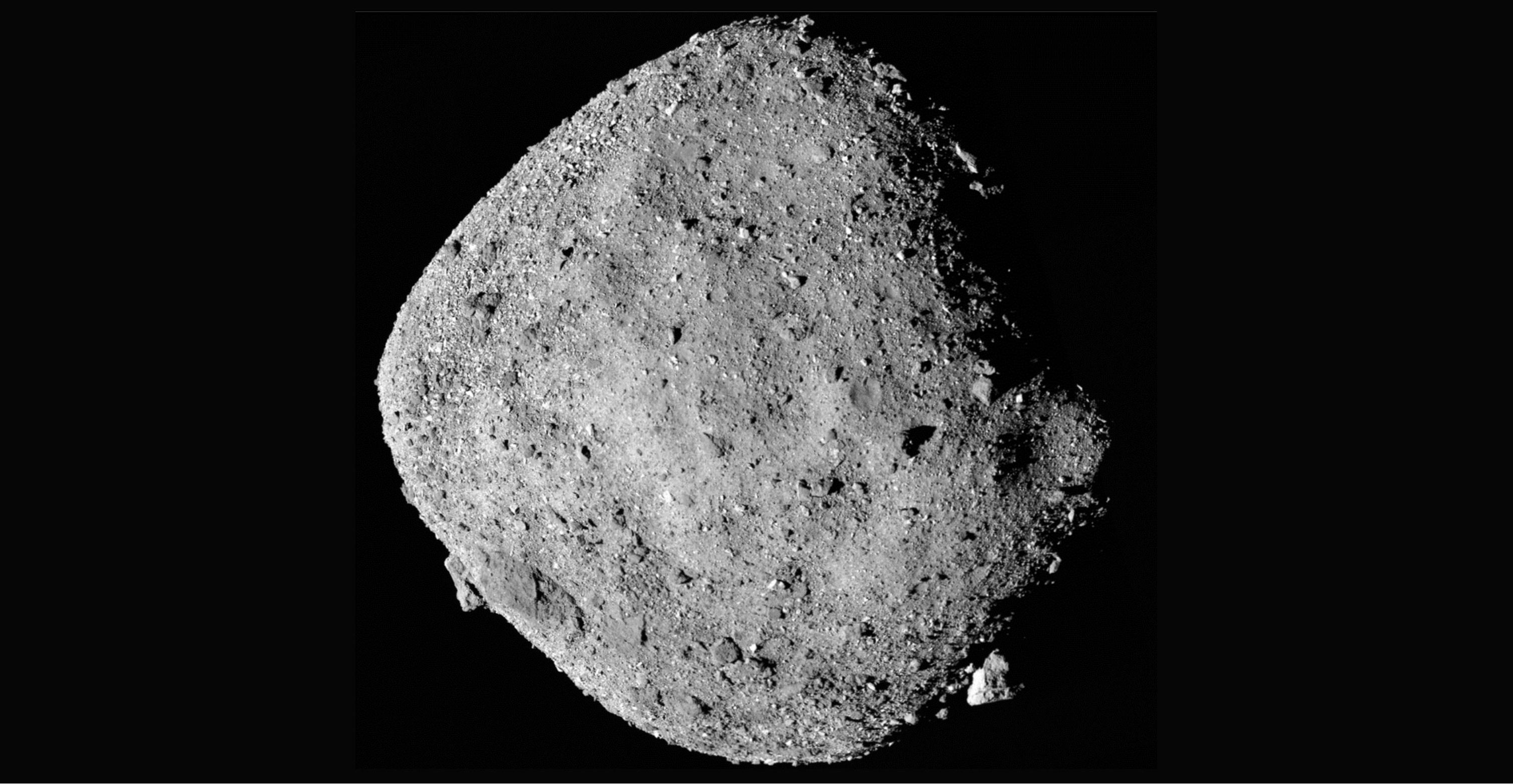 Bennu, roughly a third of a mile wide (500 meters), orbits the sun at roughly the same distance as Earth. There is concern that the asteroid may impact Earth late in the 22nd century. Photo: NASA/Goddard/University of Arizona Bennu, roughly a third of a mile wide (500 meters), orbits the sun at roughly the same distance as Earth. There is concern that the asteroid may impact Earth late in the 22nd century. Photo: NASA/Goddard/University of Arizona