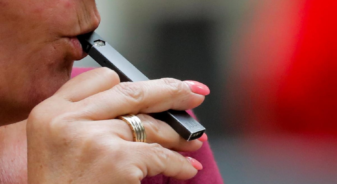 The market has seen a surge in the sales of Juul's USB-drive-shaped nicotine vaporizers as a growing number of teens have taken to e-cigarettes. Photo: Reuters The market has seen a surge in the sales of Juul's USB-drive-shaped nicotine vaporizers as a growing number of teens have taken to e-cigarettes. Photo: Reuters