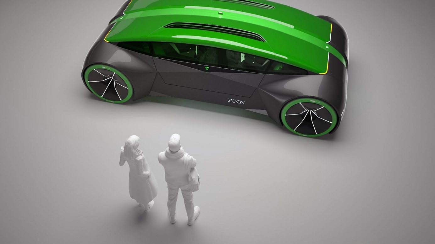 A concept image of The Boz, Zoox's autonomous bi-directional electric vehicle. The startup recently landed California permit to test self-driving taxi service. Photo: Zoox A concept image of The Boz, Zoox's autonomous bi-directional electric vehicle. The startup recently landed California permit to test self-driving taxi service. Photo: Zoox