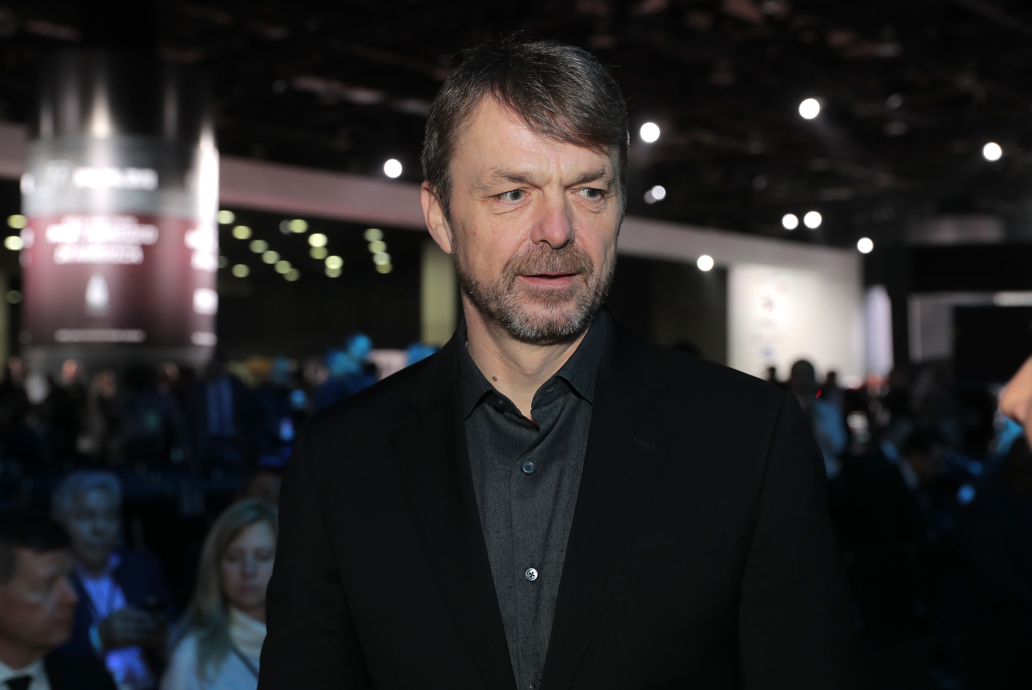 Fiat Chrysler CEO Mike Manley speaks to reporters at the North American International Auto Show in Detroit, Michigan, on Monday. Photo: Reuters Fiat Chrysler CEO Mike Manley speaks to reporters at the North American International Auto Show in Detroit, Michigan, on Monday. Photo: Reuters