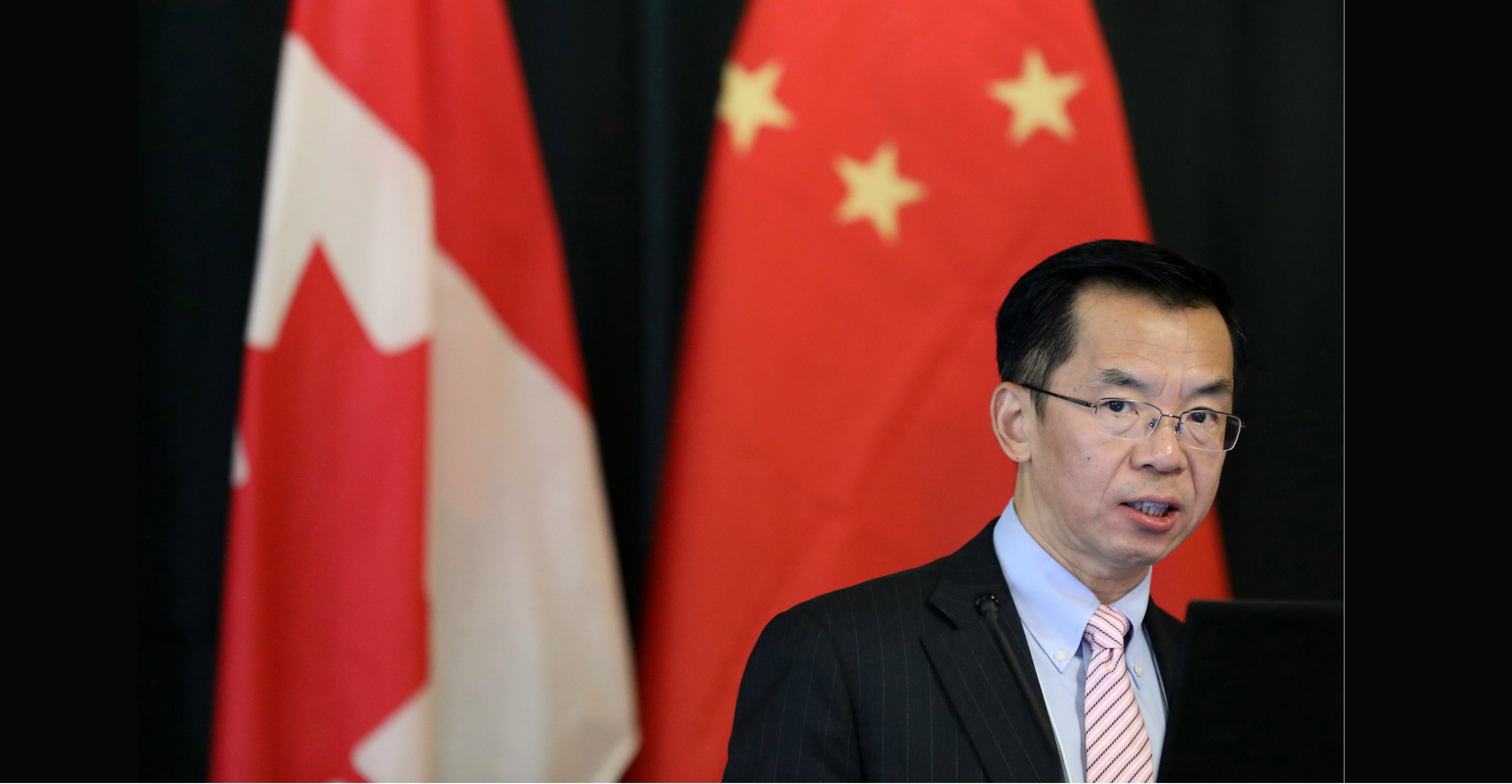Chinese Ambassador to Canada Lu Shaye warned Ottawa there will be repercussions if it bans Huawei from supplying equipment to Canadian 5G networks. Photo: Reuters Chinese Ambassador to Canada Lu Shaye warned Ottawa there will be repercussions if it bans Huawei from supplying equipment to Canadian 5G networks. Photo: Reuters