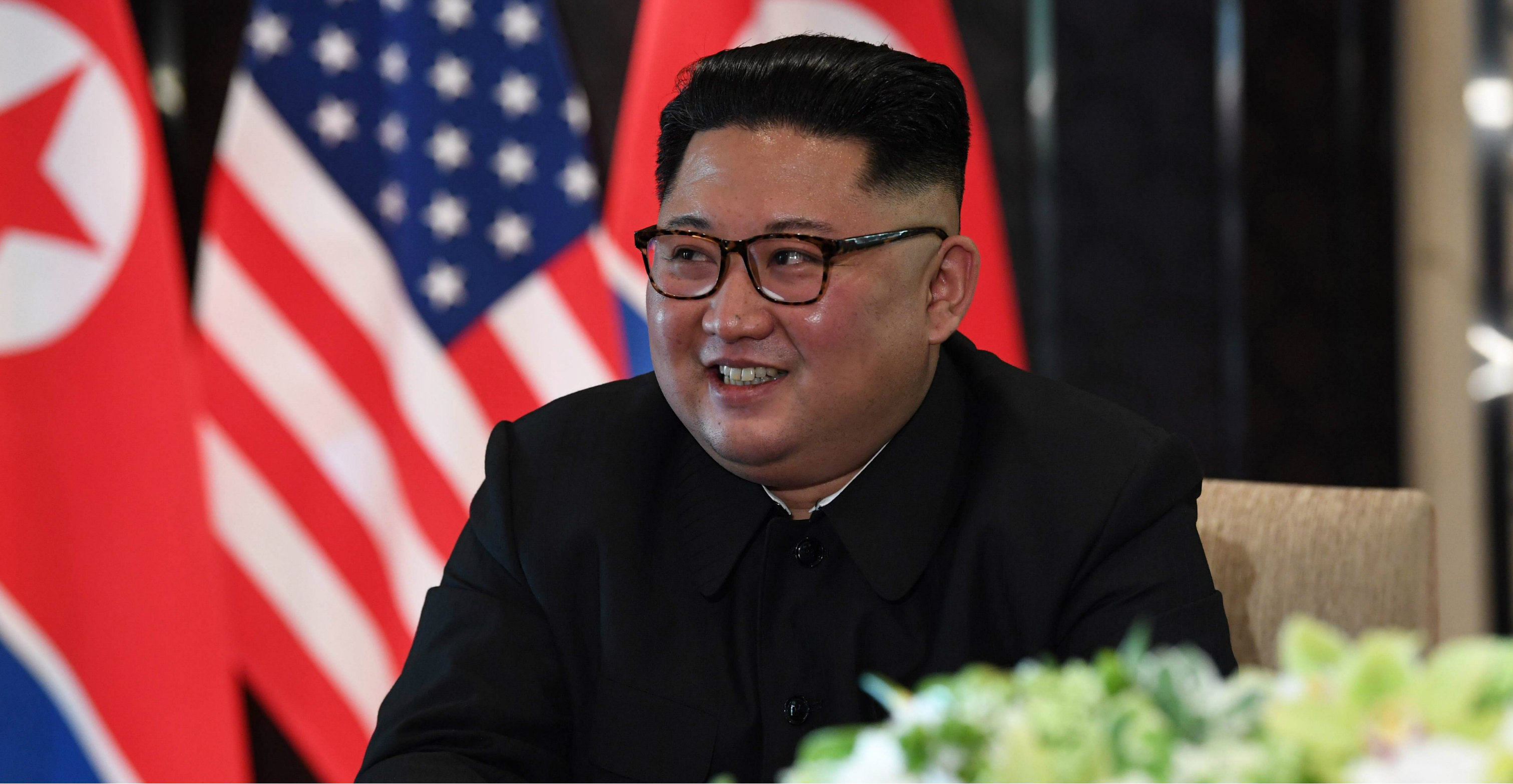 North Korean leader Kim Jong Un said he will trust in the positive way of thinking of US President Donald Trump, KCNA said. Photo: AFP North Korean leader Kim Jong Un said he will trust in the positive way of thinking of US President Donald Trump, KCNA said. Photo: AFP