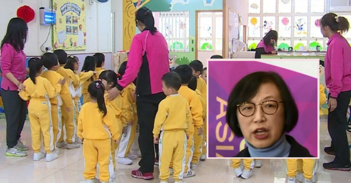 Health chief Sophia Chan (inset) said the city-wide suspension of classes in kindergartens and childcare centers was a preventive measure to deal with the worsening flu situation. Photo: RTHK/GovHK Health chief Sophia Chan (inset) said the city-wide suspension of classes in kindergartens and childcare centers was a preventive measure to deal with the worsening flu situation. Photo: RTHK/GovHK