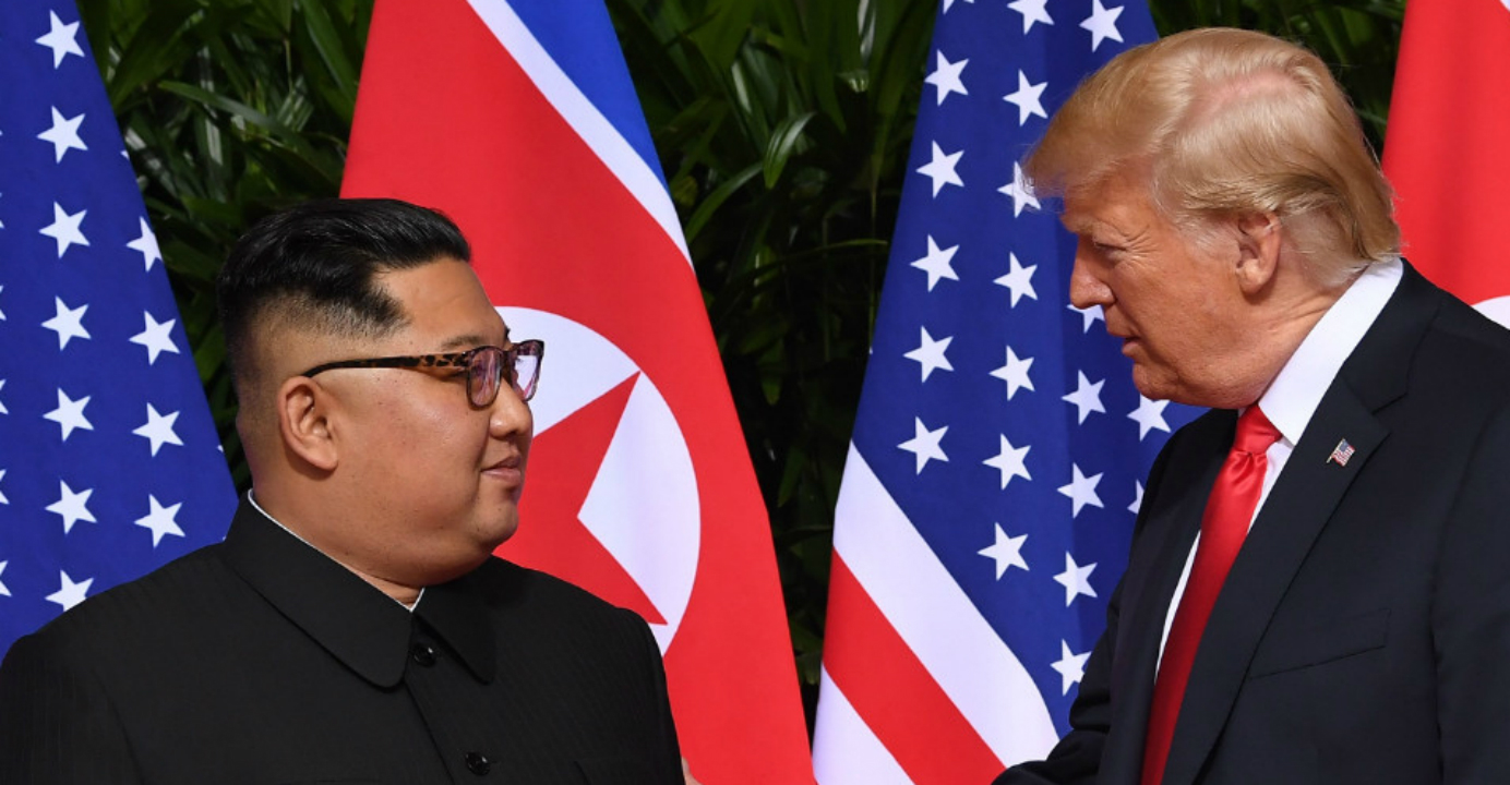 North Korean leader Kim Jong-un and US President Donald Trump relied on their personal chemistry to try to resolve complex issues during their summit in Hanoi. Photo: Bloomberg North Korean leader Kim Jong-un and US President Donald Trump relied on their personal chemistry to try to resolve complex issues during their summit in Hanoi. Photo: Bloomberg