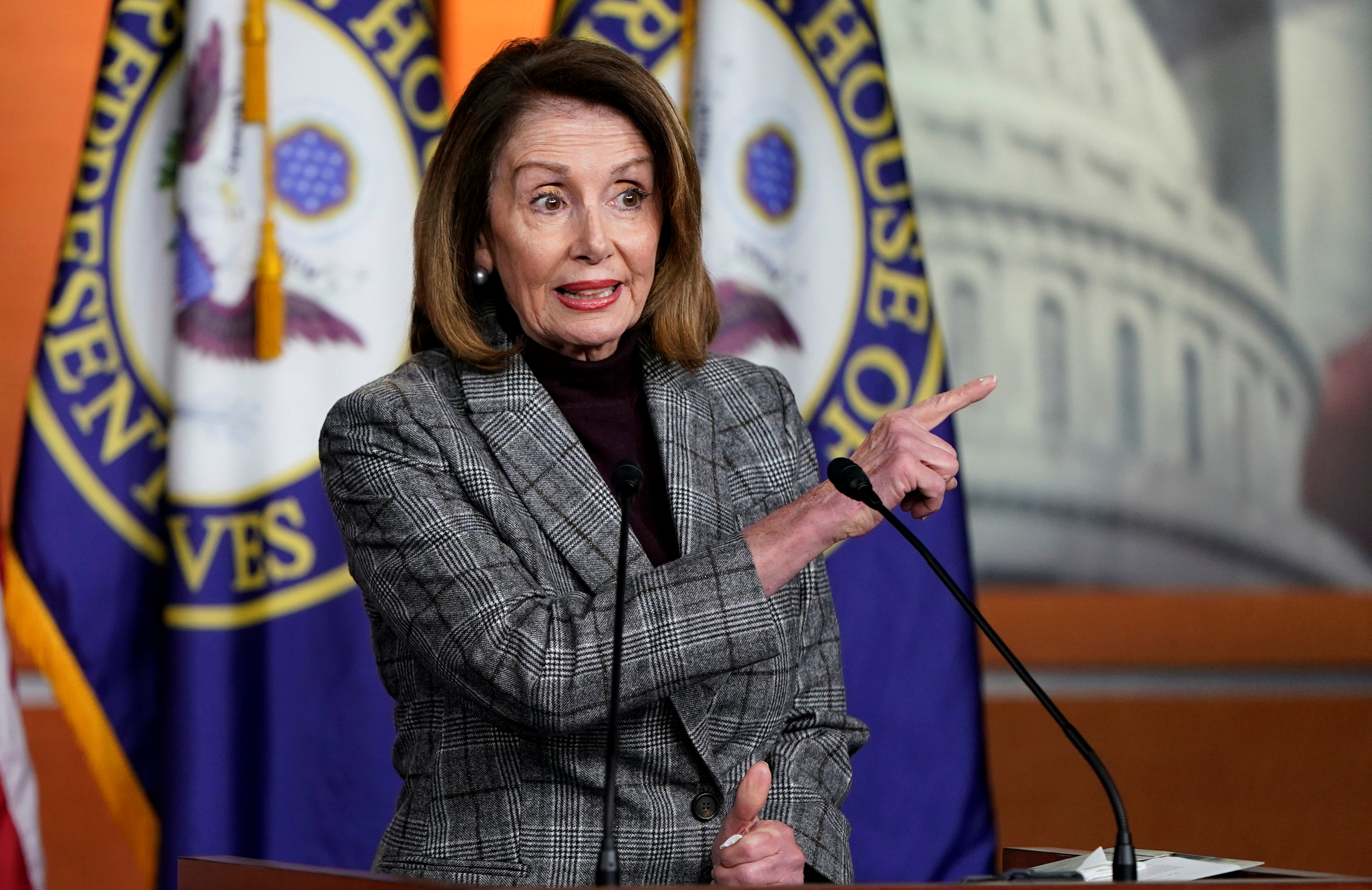 Democrat lawmakers will work with their colleagues in the Senate to pass the “Save the Internet Act”, says House Speaker Nancy Pelosi. Photo: Reuters Democrat lawmakers will work with their colleagues in the Senate to pass the “Save the Internet Act”, says House Speaker Nancy Pelosi. Photo: Reuters