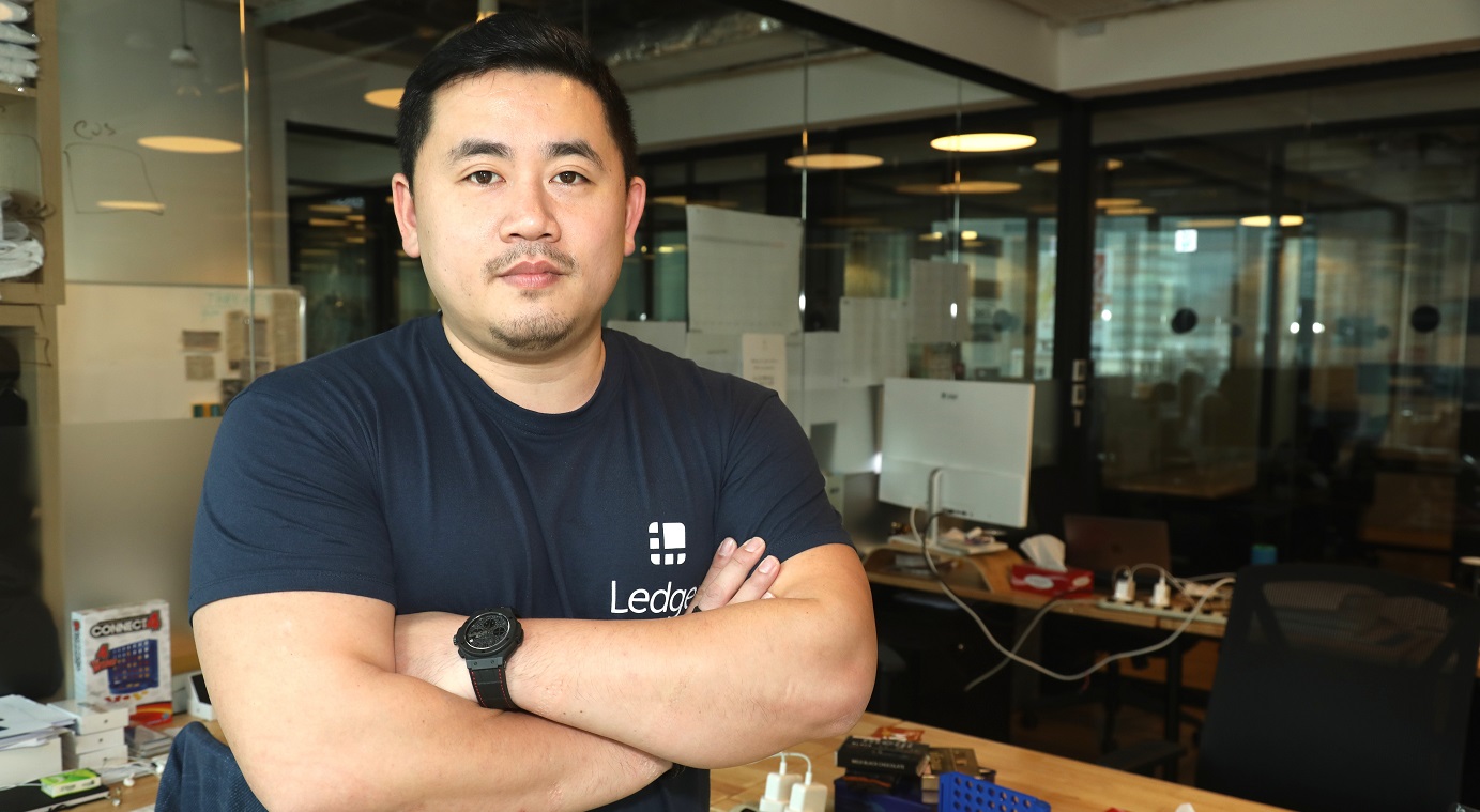 Ledger's Benjamin Soong expects growing demand for the company's hardware wallet products from the institutional side. Photo: HKEJ Ledger's Benjamin Soong expects growing demand for the company's hardware wallet products from the institutional side. Photo: HKEJ