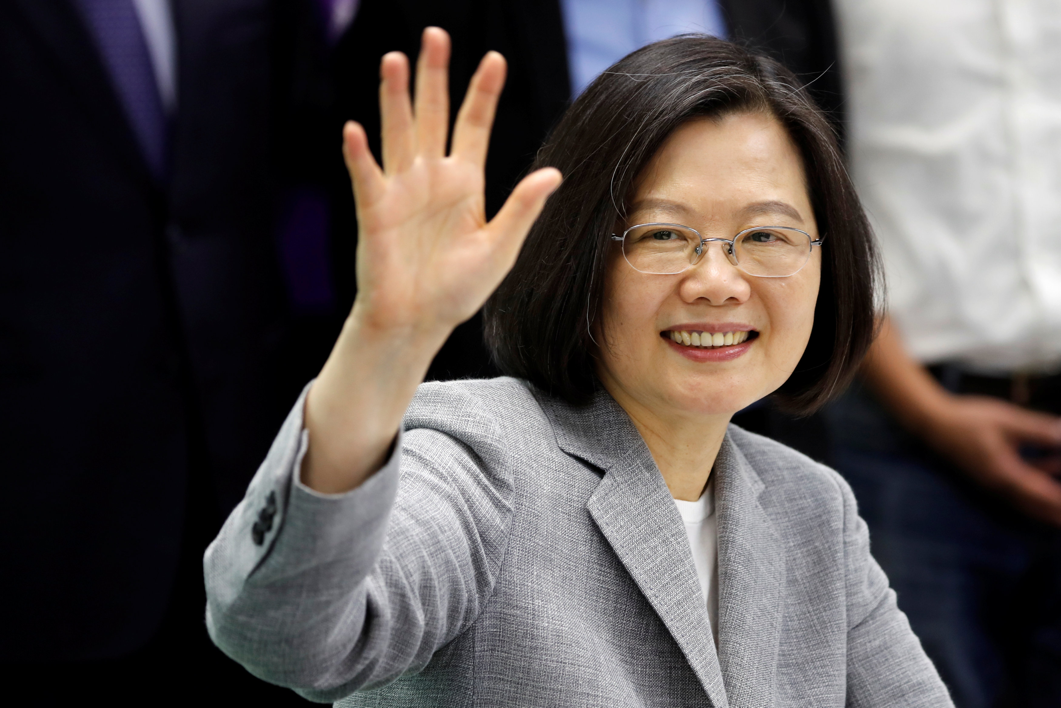 Taiwan President Tsai Ing-wen will transit via Hawaii on her way home from an eight-day visit to Palau, Nauru and the Marshall Islands. Photo: Reuters Taiwan President Tsai Ing-wen will transit via Hawaii on her way home from an eight-day visit to Palau, Nauru and the Marshall Islands. Photo: Reuters