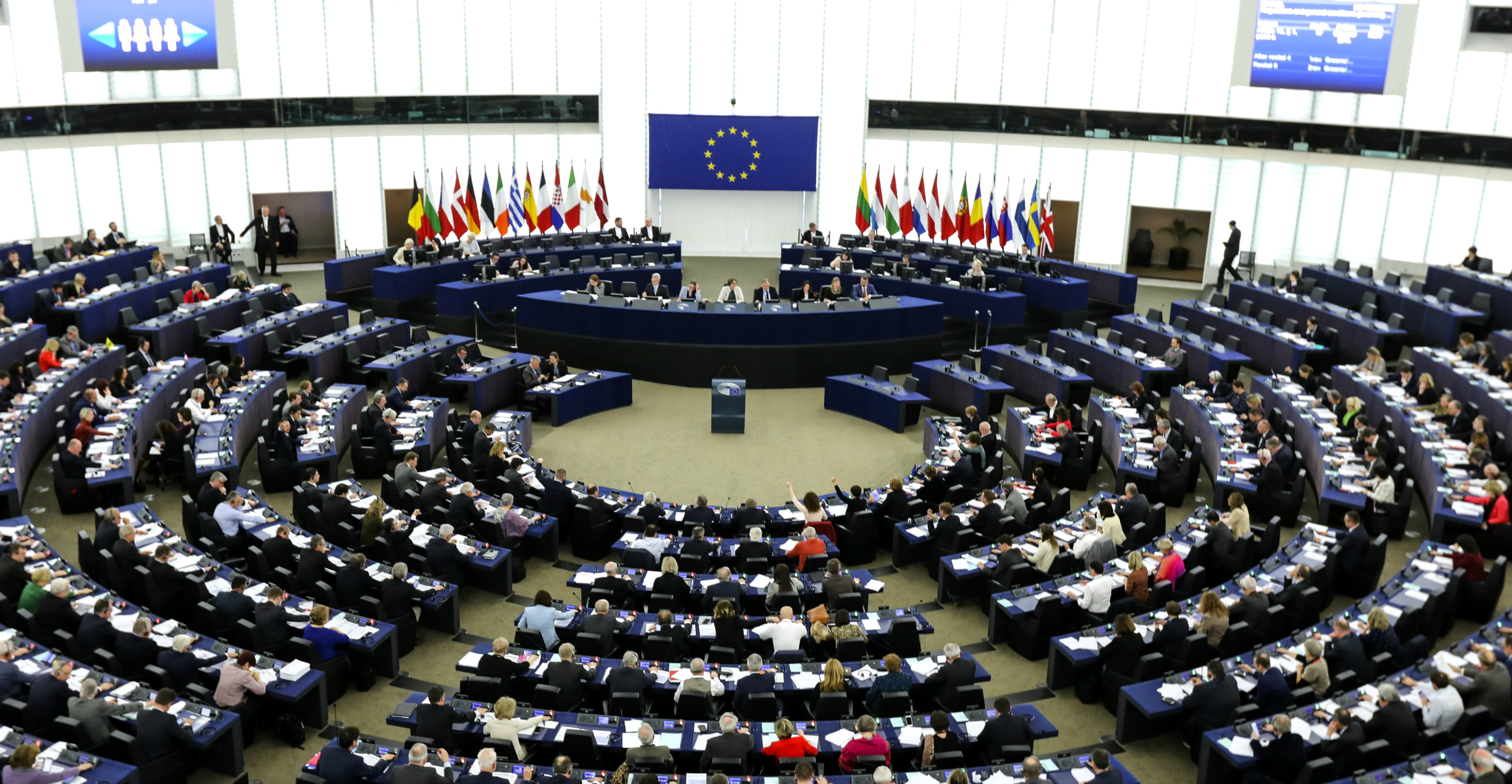 The EU Parliament approves a proposal to fine internet firms up to 4 percent of their revenue for failure to remove extremist content within one hour of being asked to do so by authorities. Photo: Bloomberg The EU Parliament approves a proposal to fine internet firms up to 4 percent of their revenue for failure to remove extremist content within one hour of being asked to do so by authorities. Photo: Bloomberg
