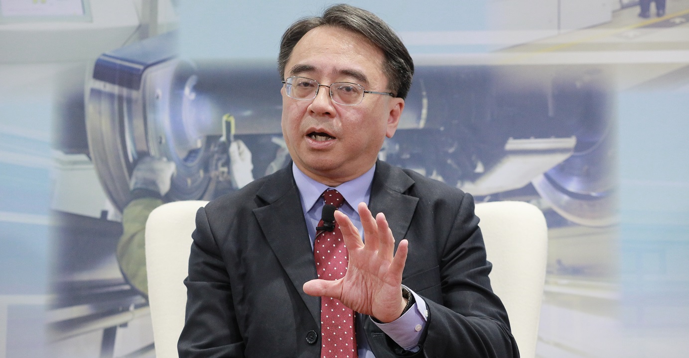 New MTR Corp. chief executive Jacob Kam reveals his priorities during his first press conference as head of the rail operator on Monday. Photo: HKEJ New MTR Corp. chief executive Jacob Kam reveals his priorities during his first press conference as head of the rail operator on Monday. Photo: HKEJ