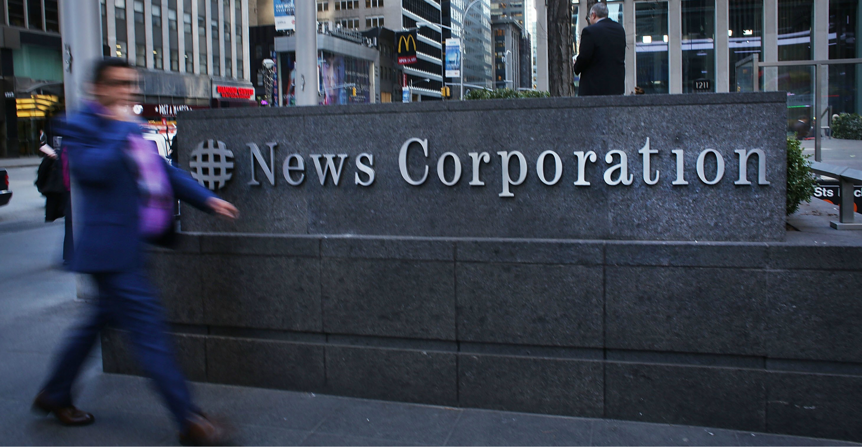 News Corp has been focusing on its book publishing and digital businesses in a bid to offset declines in print advertising. Photo: AFP News Corp has been focusing on its book publishing and digital businesses in a bid to offset declines in print advertising. Photo: AFP