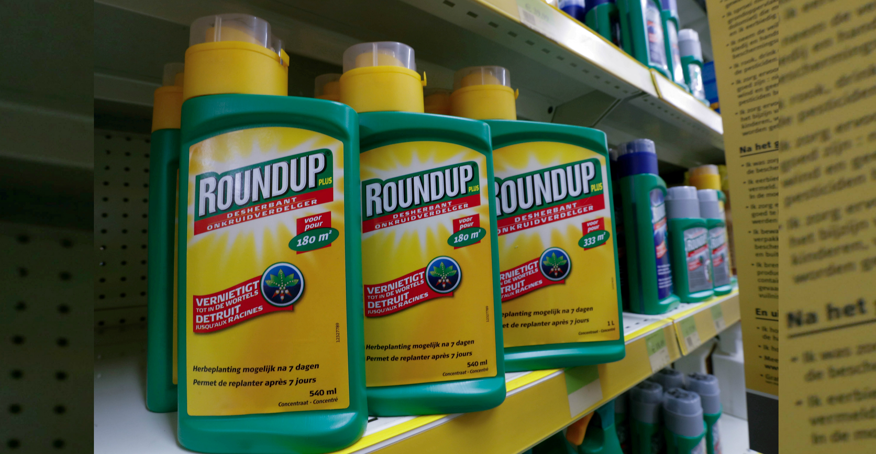 The jury found that Bayer AG’s glyphosate-based Roundup weed killer caused the plaintiffs to contract non-Hodgkin’s lymphoma. Photo: Reuters The jury found that Bayer AG’s glyphosate-based Roundup weed killer caused the plaintiffs to contract non-Hodgkin’s lymphoma. Photo: Reuters
