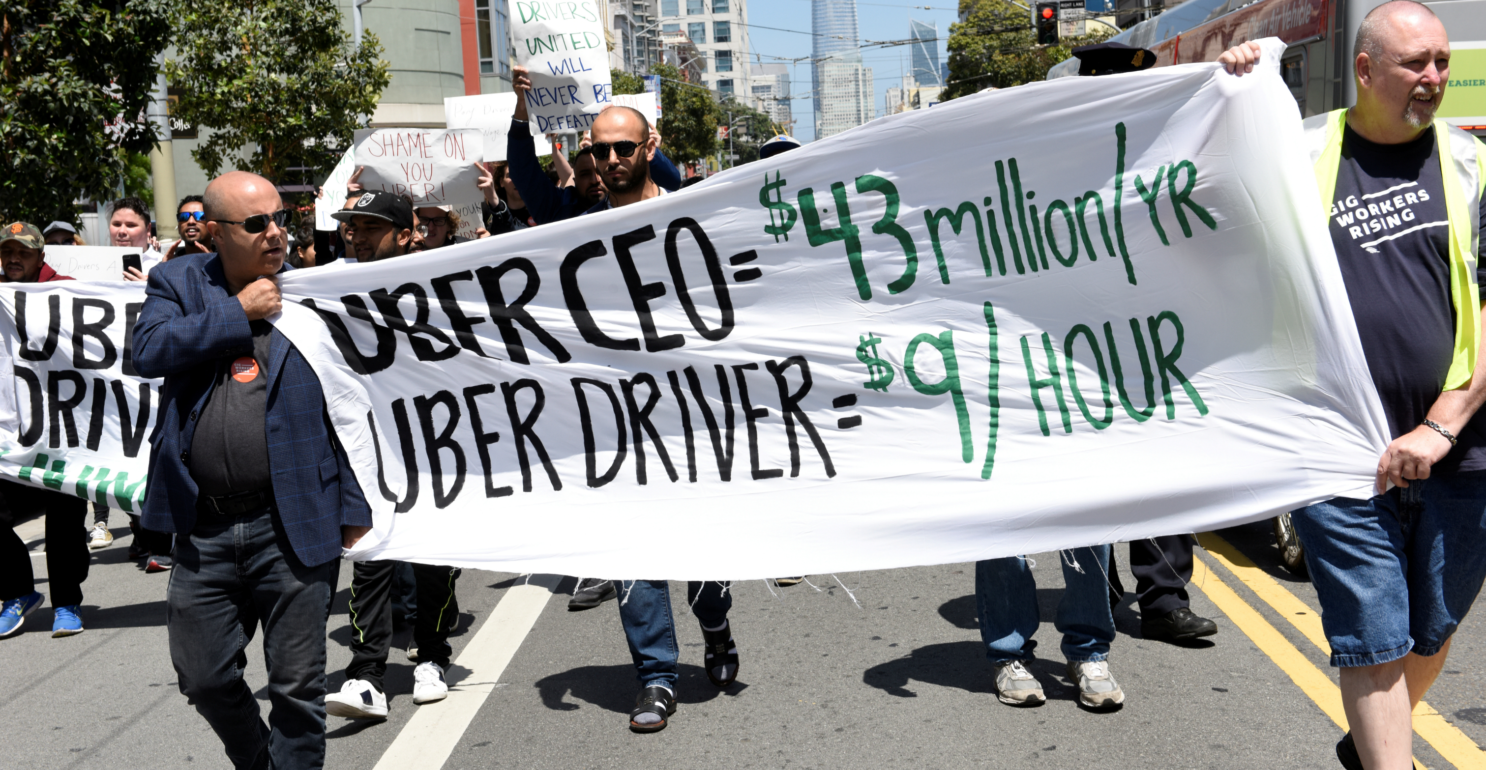 Uber and other ride-hailing firms have faced dozens of lawsuits accusing them of misclassifying workers as independent contractors under federal and state wage laws. Photo: Reuters Uber and other ride-hailing firms have faced dozens of lawsuits accusing them of misclassifying workers as independent contractors under federal and state wage laws. Photo: Reuters