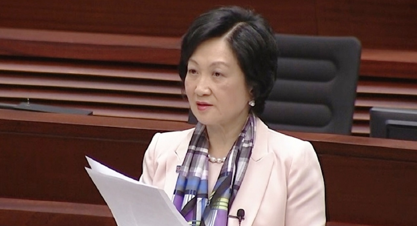 New People's Party chairwoman Regina Ip believes pro-establishment lawmakers would fall in line and vote in favor of the proposed amendments to the extradition law. Photo: RTHK New People's Party chairwoman Regina Ip believes pro-establishment lawmakers would fall in line and vote in favor of the proposed amendments to the extradition law. Photo: RTHK