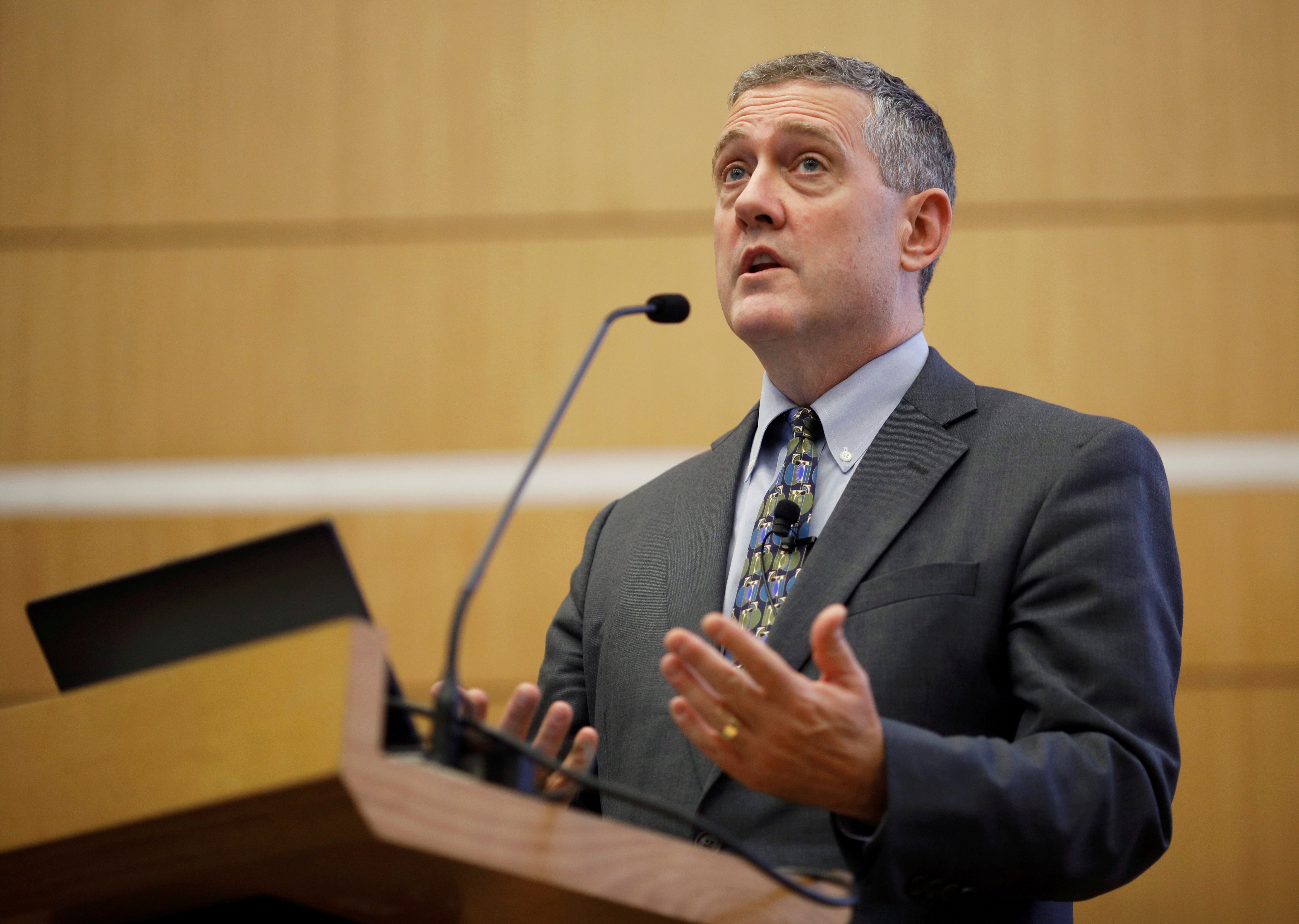 The China trade war will hurt the US economy only if the dispute is protracted, says St. Louis Fed President James Bullard. Photo: Reuters The China trade war will hurt the US economy only if the dispute is protracted, says St. Louis Fed President James Bullard. Photo: Reuters