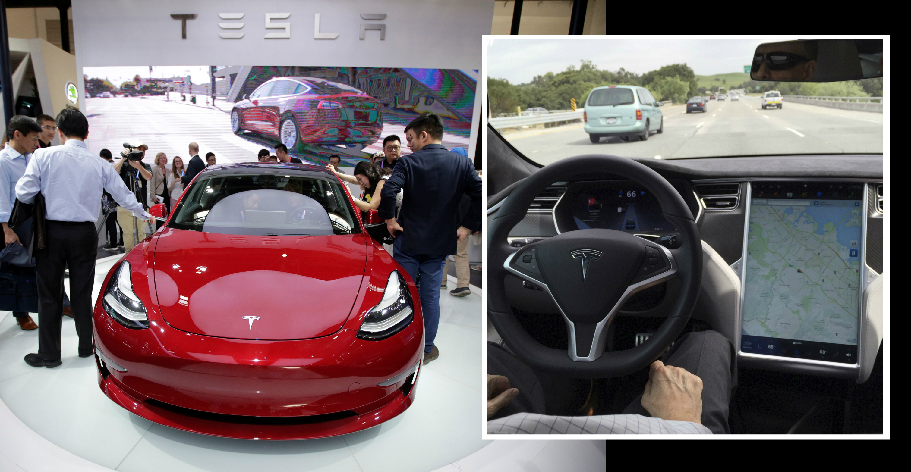 Tesla has been one of the frontrunners in the field of autonomous vehicles. Photo: Reuters Tesla has been one of the frontrunners in the field of autonomous vehicles. Photo: Reuters