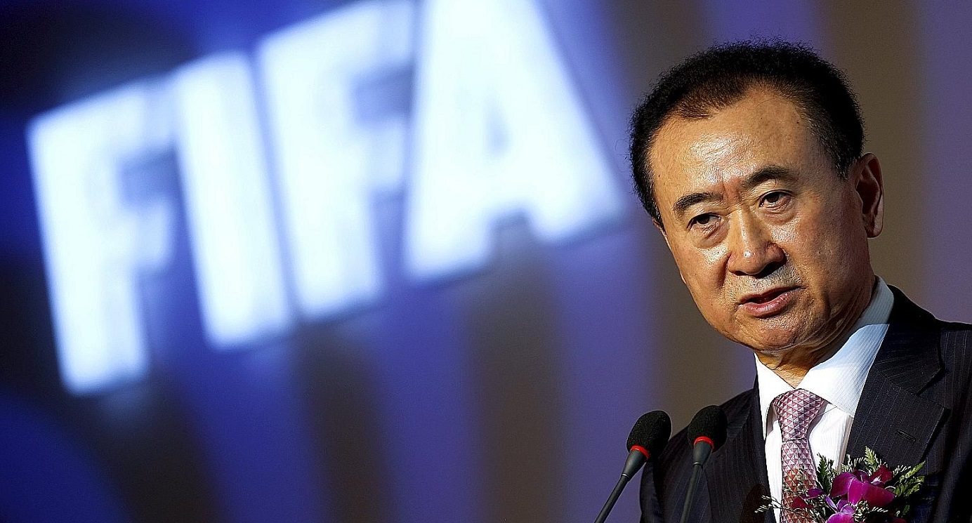 Wang Jianlin, the chairman of Dalian Wanda, began a program of overseas football investments that included acquiring a stake in Atletico Madrid football club. Photo: Reuters Wang Jianlin, the chairman of Dalian Wanda, began a program of overseas football investments that included acquiring a stake in Atletico Madrid football club. Photo: Reuters