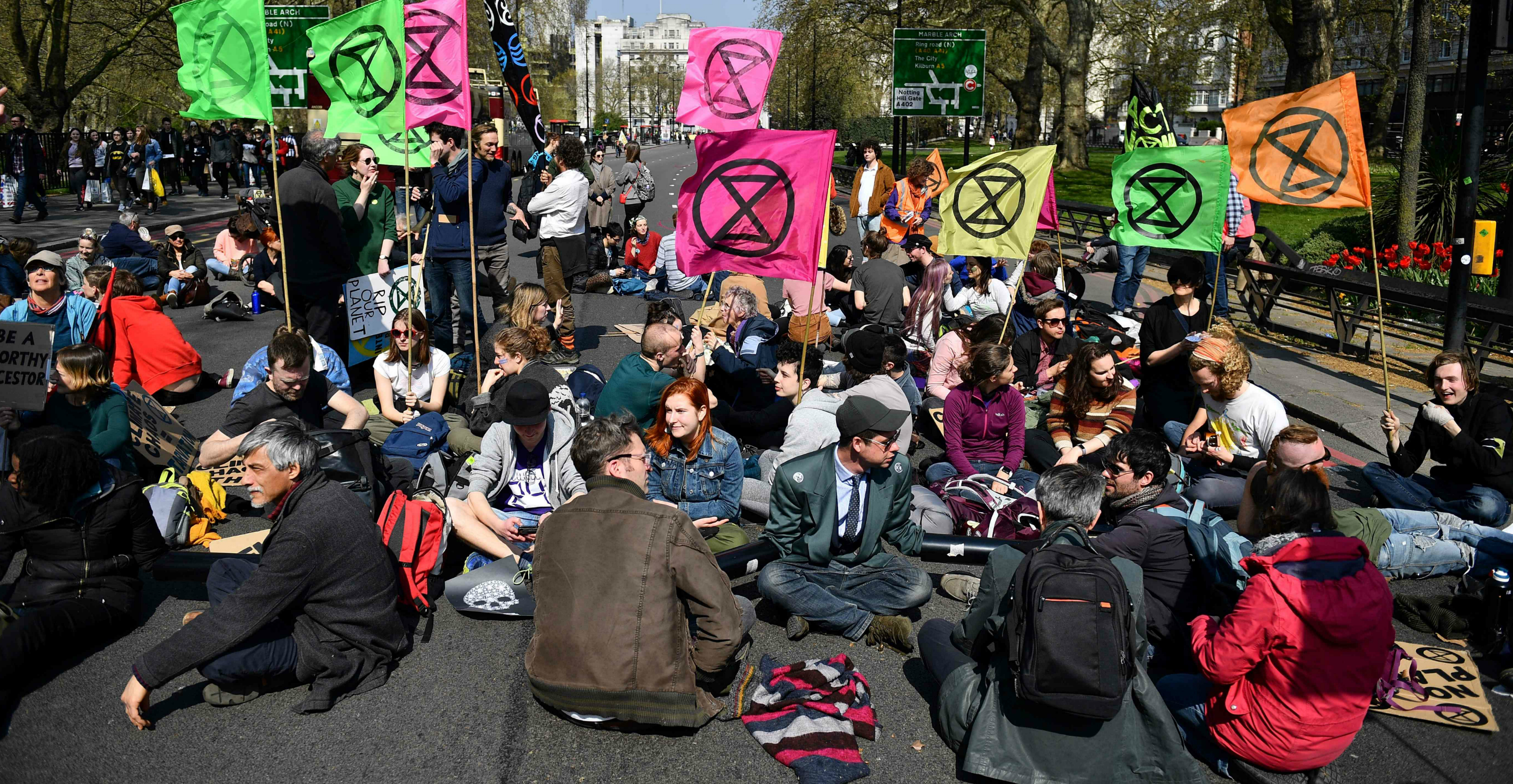 Communication breakdown? Young activists from the Extinction Rebellion group stage a demonstration in London in April to call for action on climate change. Photo: AFP Communication breakdown? Young activists from the Extinction Rebellion group stage a demonstration in London in April to call for action on climate change. Photo: AFP