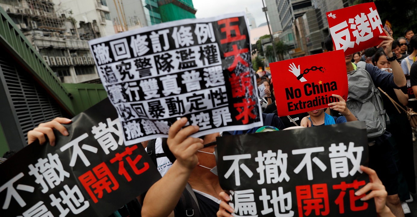 Hong Kong’s leader Carrie Lam has said the extradition bill is ‘dead’, but her words failed to satisfy many activists. Photo: Reuters Hong Kong’s leader Carrie Lam has said the extradition bill is ‘dead’, but her words failed to satisfy many activists. Photo: Reuters
