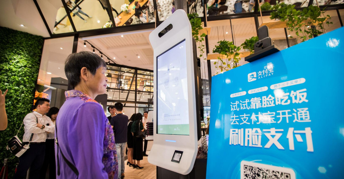 A facial recognition system known as ‘Smile to Pay’ allows customers at a KFC outlet in China to order meals by standing and smiling at self-serving screens. Photo: Reuters A facial recognition system known as ‘Smile to Pay’ allows customers at a KFC outlet in China to order meals by standing and smiling at self-serving screens. Photo: Reuters