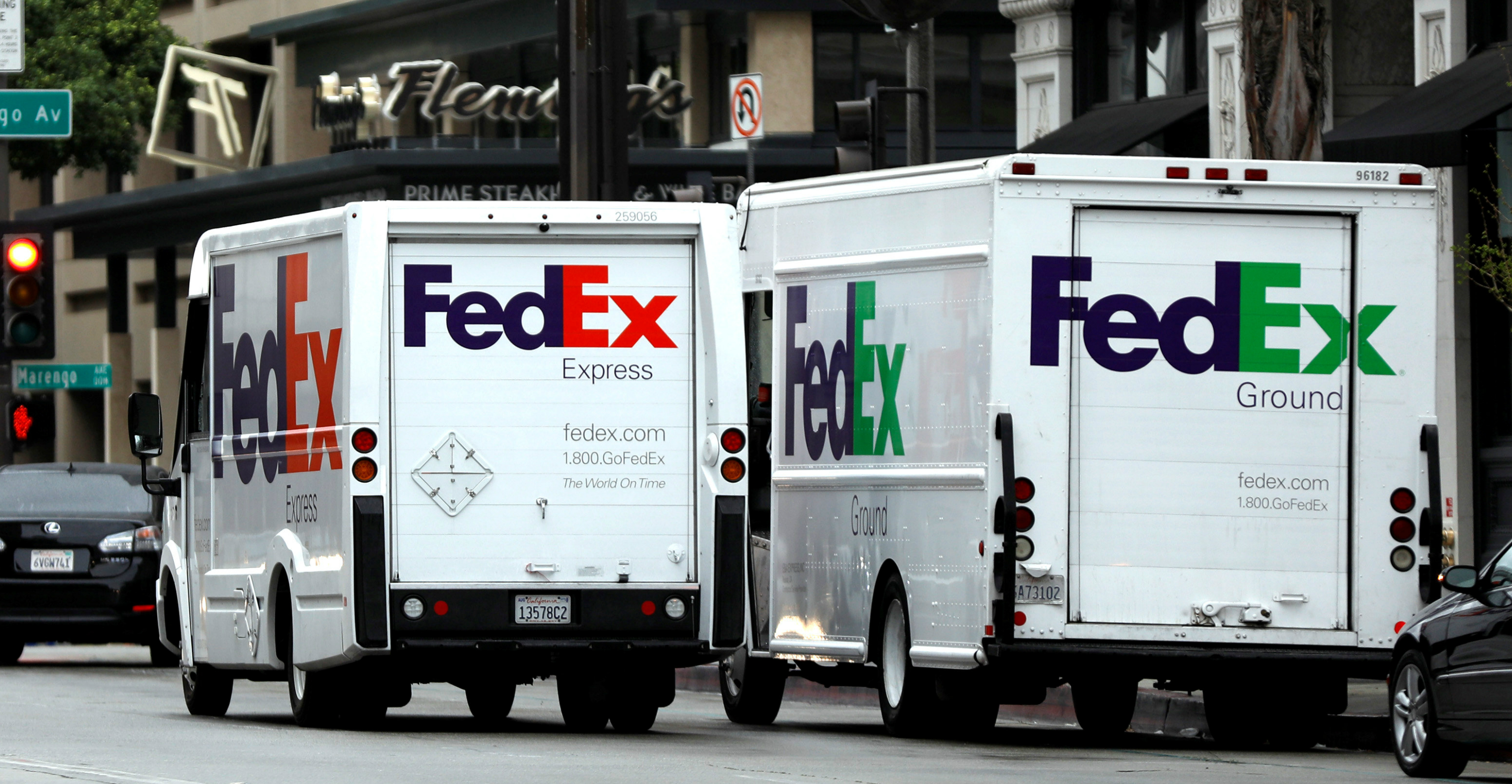 FedEx said it is looking to serve more companies, including Amazon rivals. Amazon accounted for less than 1.3 percent of FedEx's revenue last year. Photo: Reuters FedEx said it is looking to serve more companies, including Amazon rivals. Amazon accounted for less than 1.3 percent of FedEx's revenue last year. Photo: Reuters