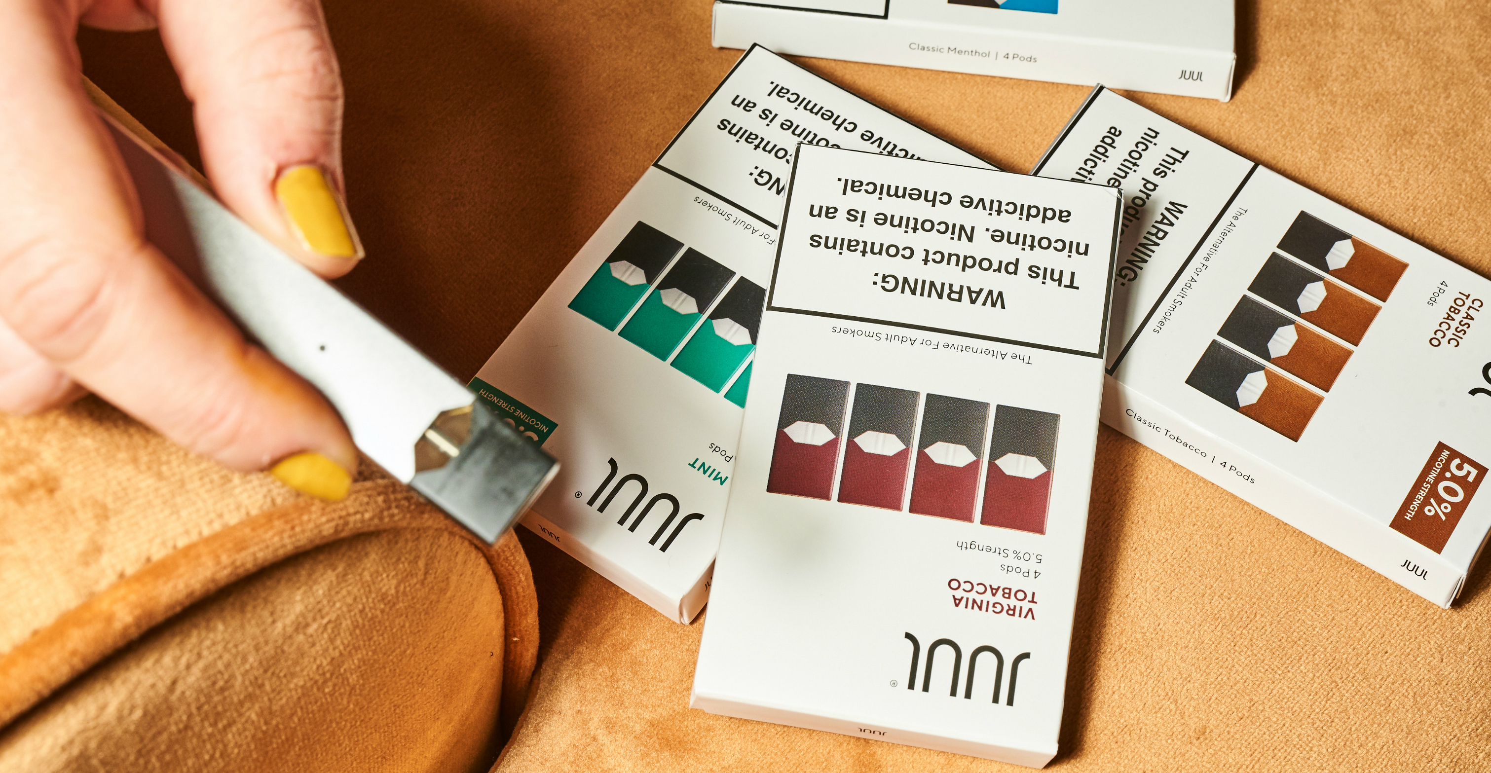Juul has come under scrutiny for its marketing efforts, including its use of social media influencers to promote its vaping devices, which have become extremely popular among teens. Photo: Bloomberg Juul has come under scrutiny for its marketing efforts, including its use of social media influencers to promote its vaping devices, which have become extremely popular among teens. Photo: Bloomberg