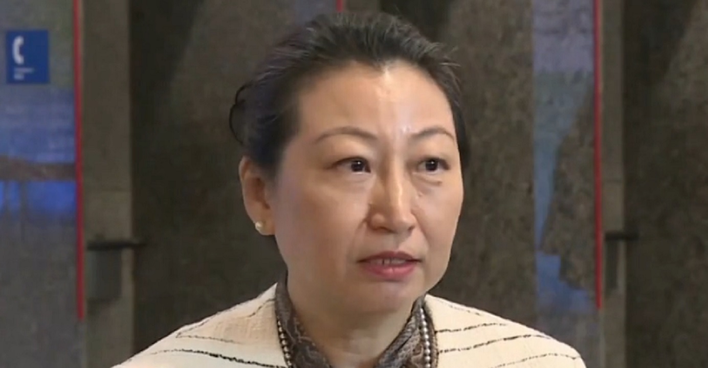 Secretary for Justice Teresa Cheng said the emergency law would only be invoked at an appropriate time. Photo: i-Cable News Secretary for Justice Teresa Cheng said the emergency law would only be invoked at an appropriate time. Photo: i-Cable News