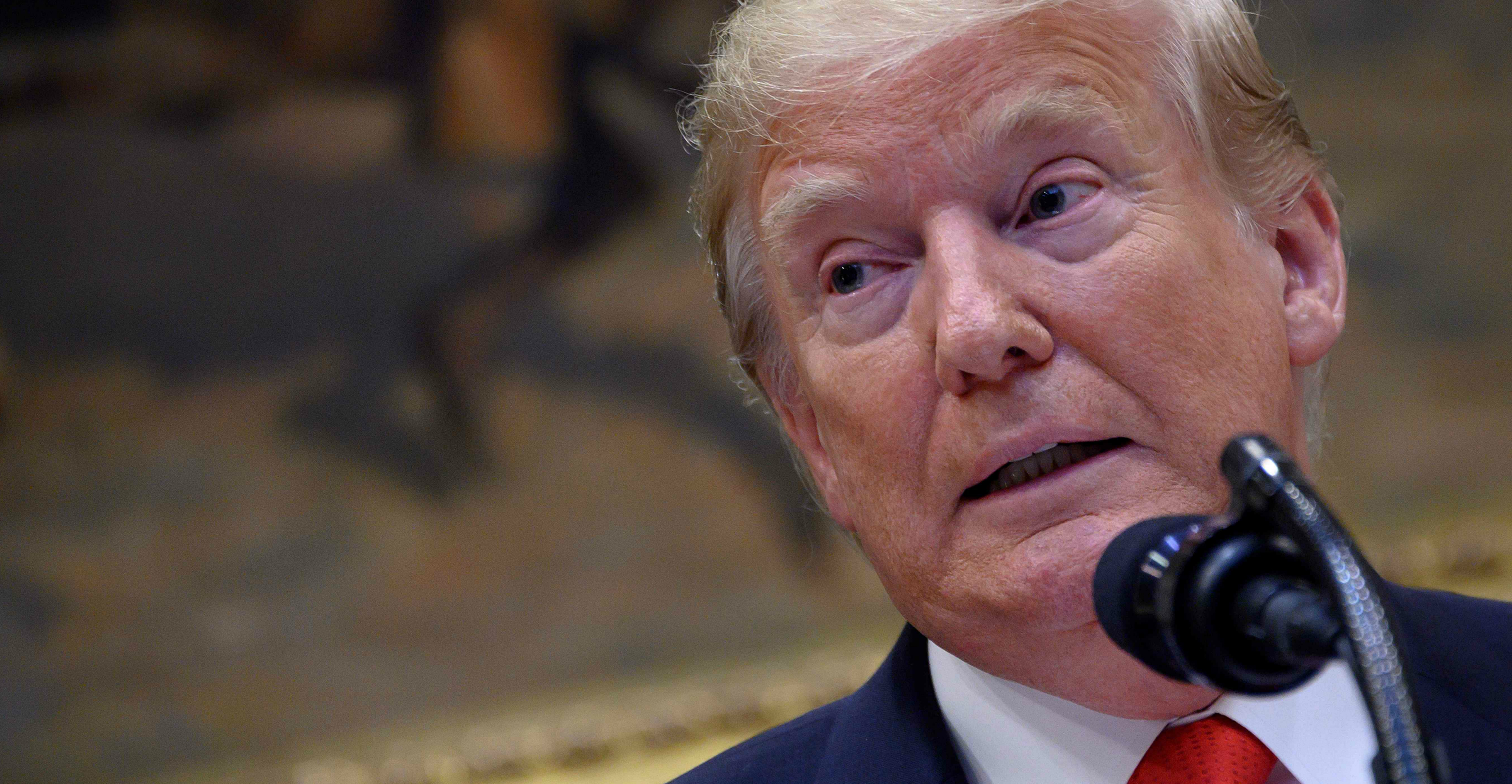 US President Donald Trump has authorized the use of the US emergency oil stockpile to ensure stable supplies after the attack. Photo: AFP US President Donald Trump has authorized the use of the US emergency oil stockpile to ensure stable supplies after the attack. Photo: AFP