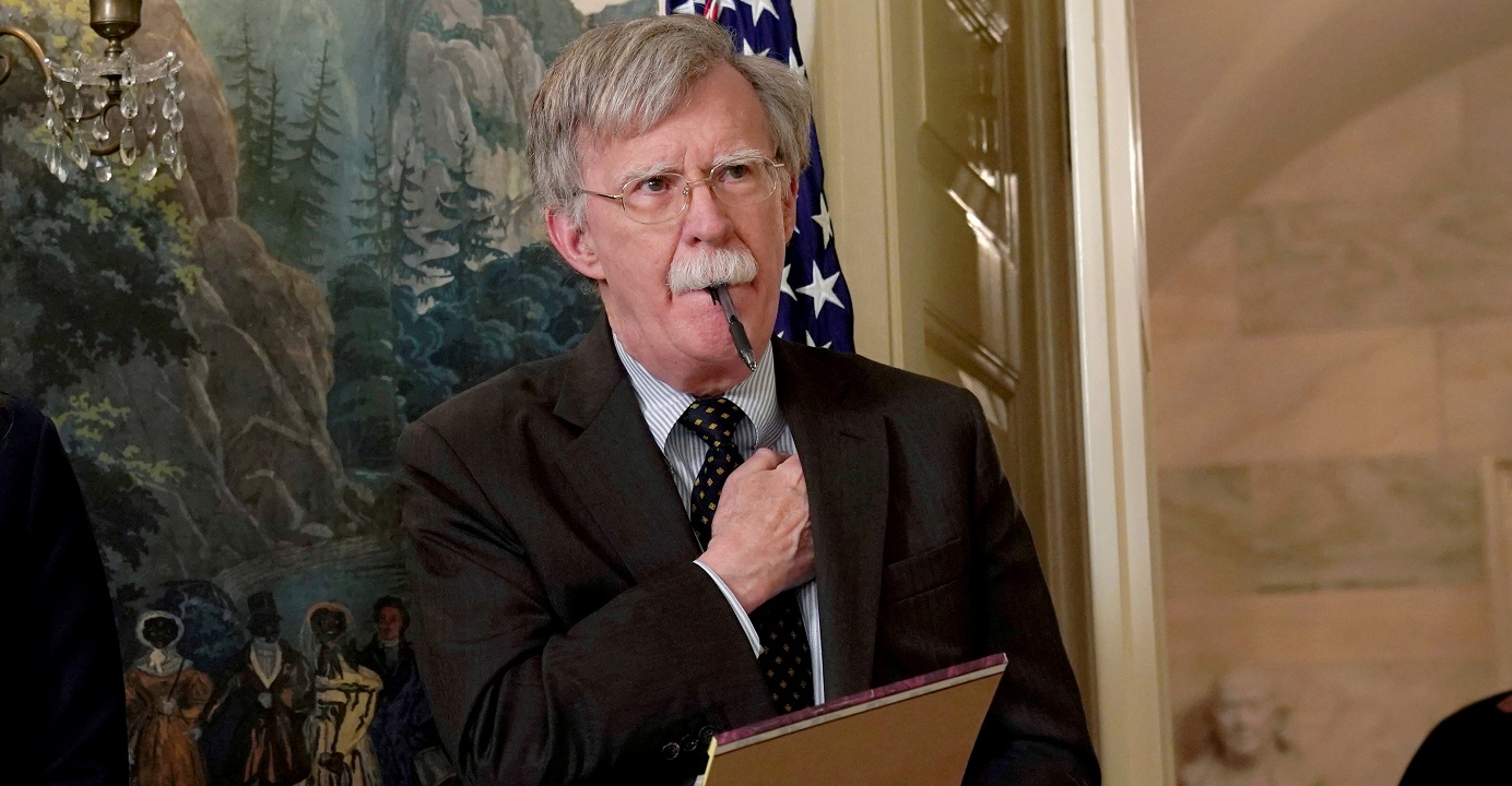 John Bolton's ouster as national security adviser may make the White House look less hawkish, but it certainly doesn't mean President Donald Trump is turning into a dove. Photo: Reuters John Bolton's ouster as national security adviser may make the White House look less hawkish, but it certainly doesn't mean President Donald Trump is turning into a dove. Photo: Reuters