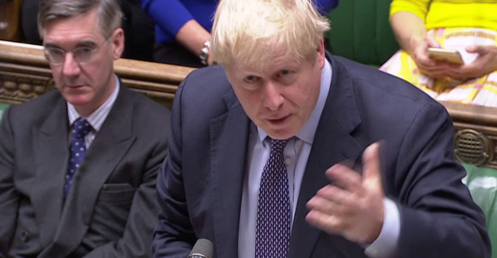 Prime Minister Boris Johnson: “I will not negotiate a delay with the EU and neither does the law compel me to do so.” Photo: Reuters Prime Minister Boris Johnson: “I will not negotiate a delay with the EU and neither does the law compel me to do so.” Photo: Reuters