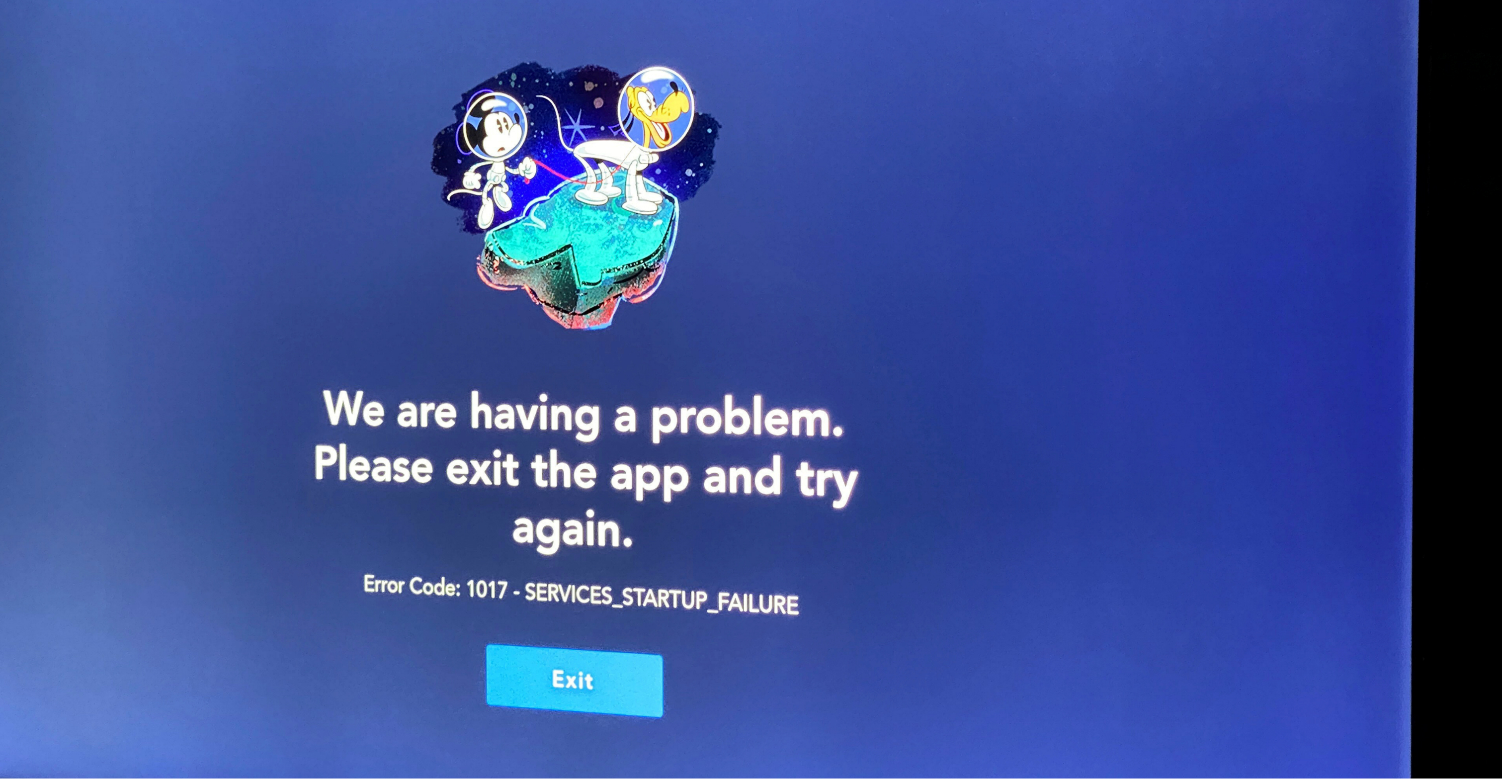 Some people trying to access the Disney+ service were greeted by an error message on Tuesday. Photo: Reuters Some people trying to access the Disney+ service were greeted by an error message on Tuesday. Photo: Reuters