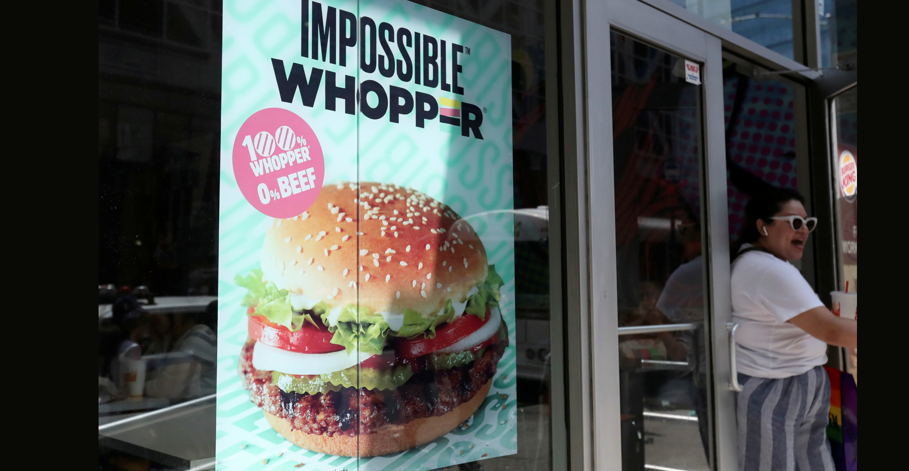 The lawsuit seeks damages for all US purchasers of the Impossible Whopper. Photo: Reuters The lawsuit seeks damages for all US purchasers of the Impossible Whopper. Photo: Reuters