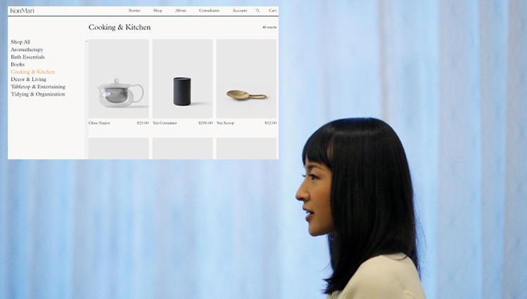 Marie Kondo says her tidying method 'isn't about getting rid of things', but rather about 'heightening your sensitivity to what brings you joy.’ Photo: Reuters/KonMari Marie Kondo says her tidying method 'isn't about getting rid of things', but rather about 'heightening your sensitivity to what brings you joy.’ Photo: Reuters/KonMari