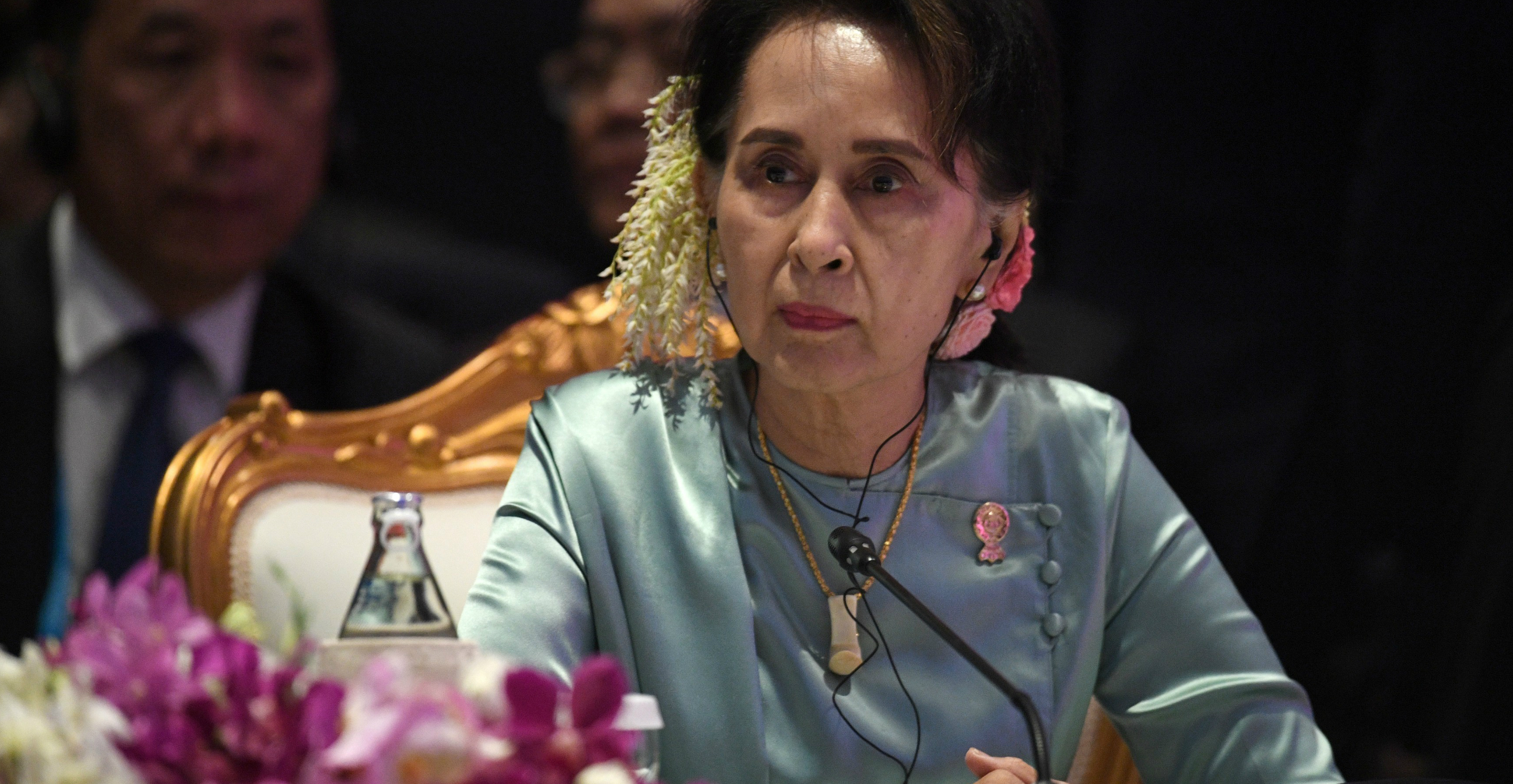 Aung San Suu Kyi has faced international criticism for her government's weak response to the plight of the Rohingya Muslim minority in Myanmar. Photo: Reuters Aung San Suu Kyi has faced international criticism for her government's weak response to the plight of the Rohingya Muslim minority in Myanmar. Photo: Reuters