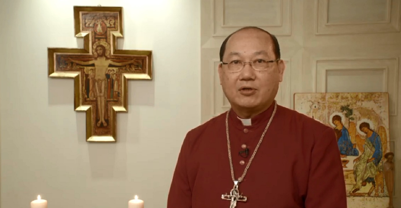 In his Christmas message, Paul Kwong, the archbishop of the Hong Kong Anglican Church, said the government and the protesters should sit down and start a dialogue with courage, sincerity and humility. Photo: HK Sheng Kung Hui video/YouTube In his Christmas message, Paul Kwong, the archbishop of the Hong Kong Anglican Church, said the government and the protesters should sit down and start a dialogue with courage, sincerity and humility. Photo: HK Sheng Kung Hui video/YouTube