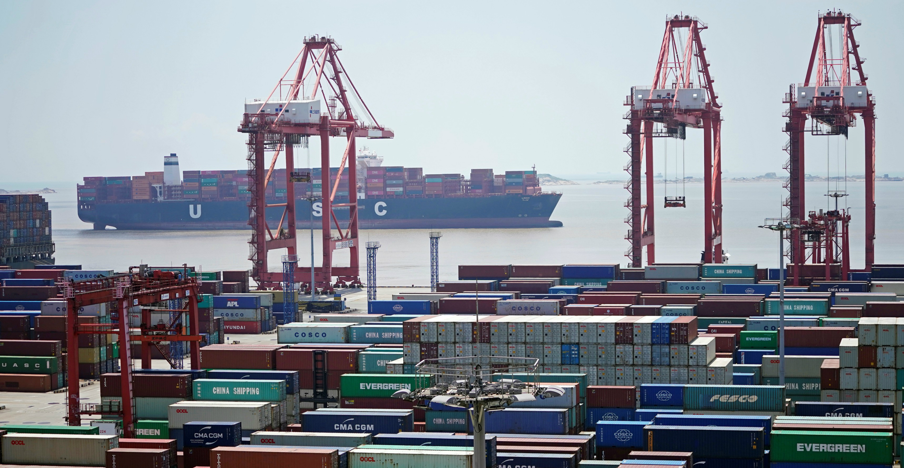 China’s exports rose for the first time since July 2019. Photo: Reuters China’s exports rose for the first time since July 2019. Photo: Reuters