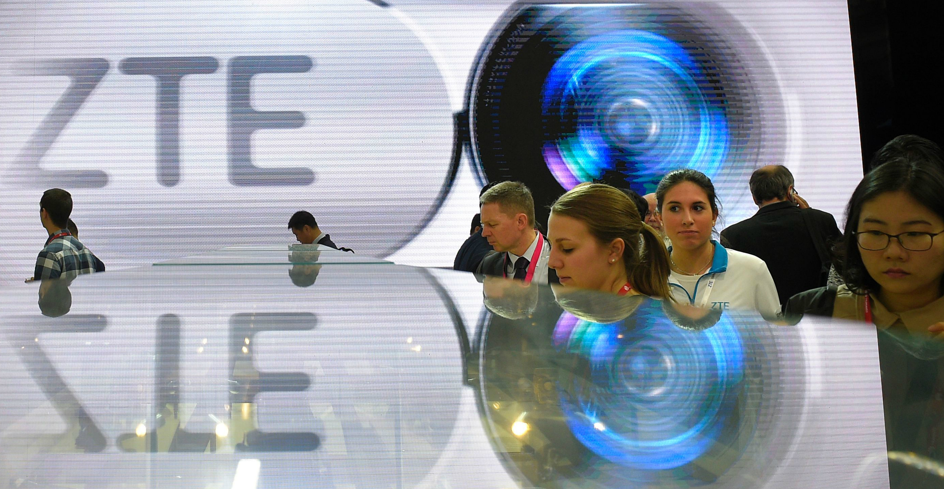 ZTE plans to issue 381.098 million A shares to independent third-party investors. Photo: AFP ZTE plans to issue 381.098 million A shares to independent third-party investors. Photo: AFP