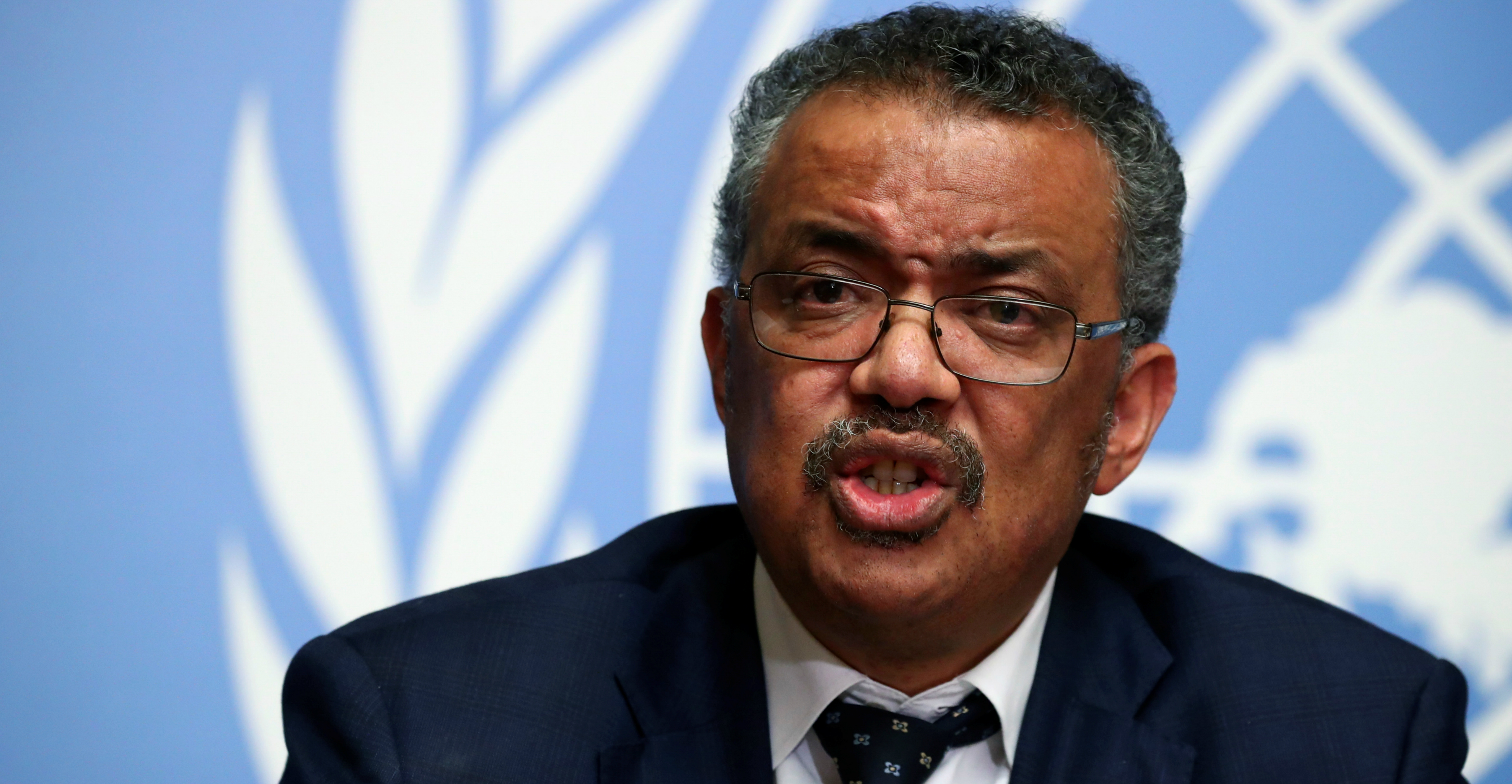 WHO Director-General Tedros Adhanom Ghebreyesus has praised China for setting "a new standard" for outbreak response. Photo: Reuters WHO Director-General Tedros Adhanom Ghebreyesus has praised China for setting "a new standard" for outbreak response. Photo: Reuters