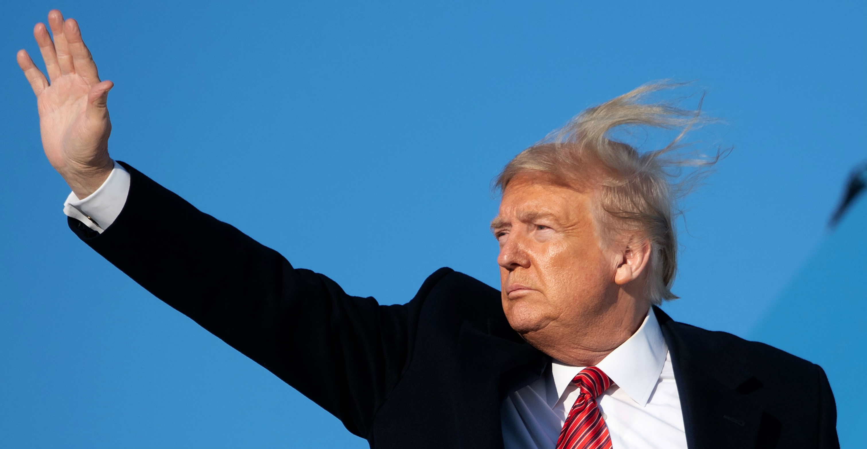US President Donald Trump obviously believes that the country’s entire legal machinery is at his personal disposal, the author says. Photo: AFP US President Donald Trump obviously believes that the country’s entire legal machinery is at his personal disposal, the author says. Photo: AFP