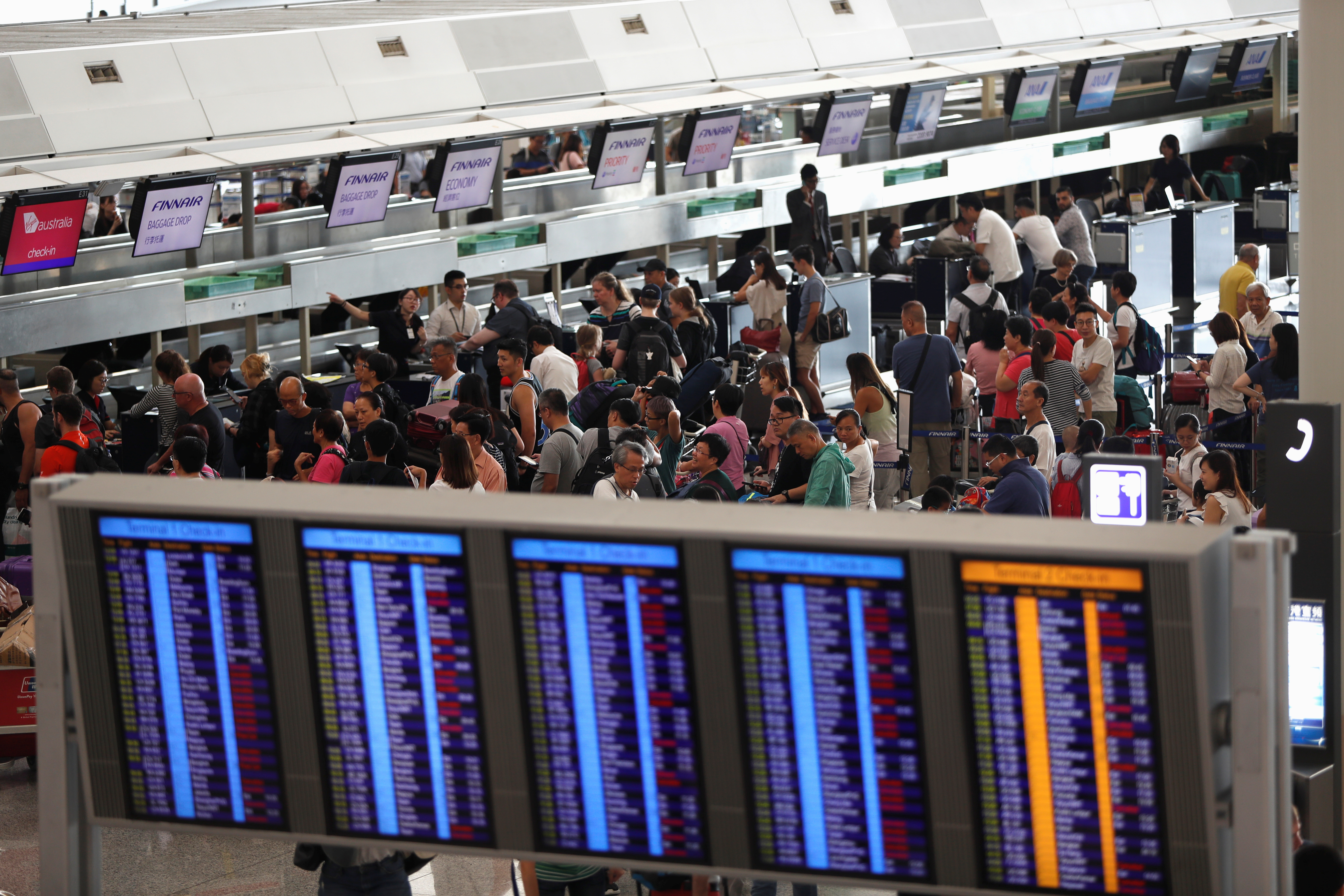 Air passenger traffic in the Asia-Pacific region could fall by 8.2 percent this year in the wake of the coronavirus outbreak, according to IATA. Photo: Reuters Air passenger traffic in the Asia-Pacific region could fall by 8.2 percent this year in the wake of the coronavirus outbreak, according to IATA. Photo: Reuters