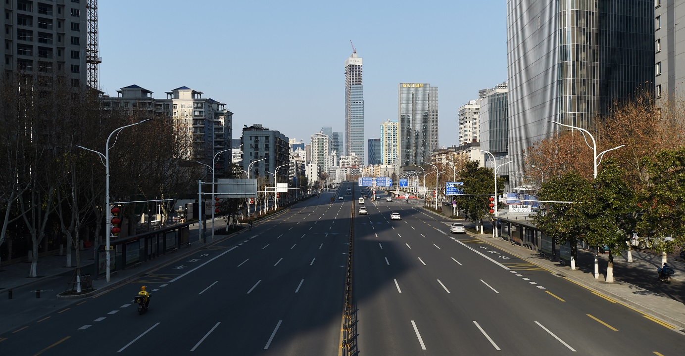 A major avenue in Wuhan, the capital of central China's Hubei province. More than 2,700 Hongkongers are stranded in Hubei as the death toll linked to the novel coronavirus continues to rise in the province. Photo: Reuters A major avenue in Wuhan, the capital of central China's Hubei province. More than 2,700 Hongkongers are stranded in Hubei as the death toll linked to the novel coronavirus continues to rise in the province. Photo: Reuters