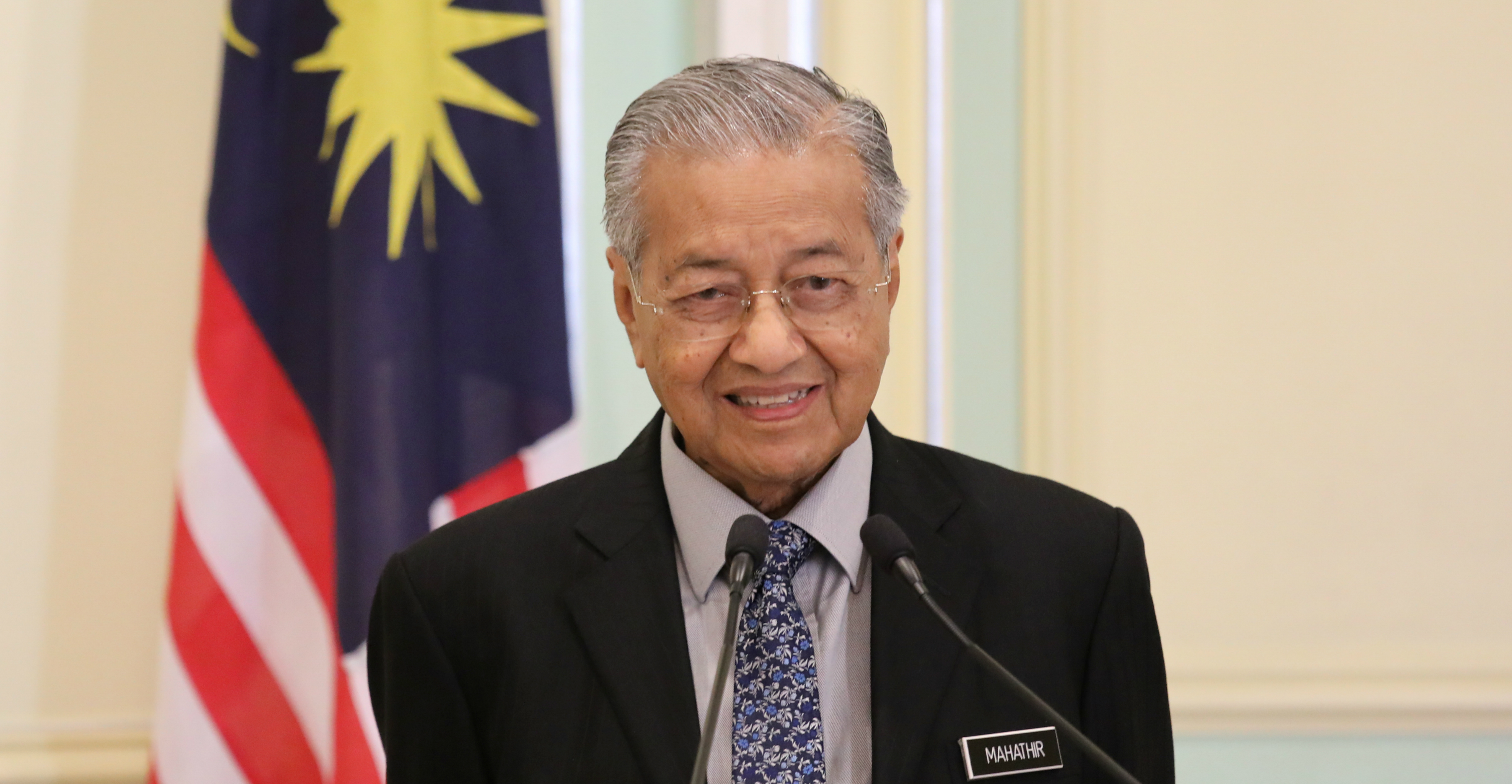 Malaysia's Mahathir Mohamad stepped down on Monday but was immediately named as interim prime minister by the king. Photo: Reuters Malaysia's Mahathir Mohamad stepped down on Monday but was immediately named as interim prime minister by the king. Photo: Reuters